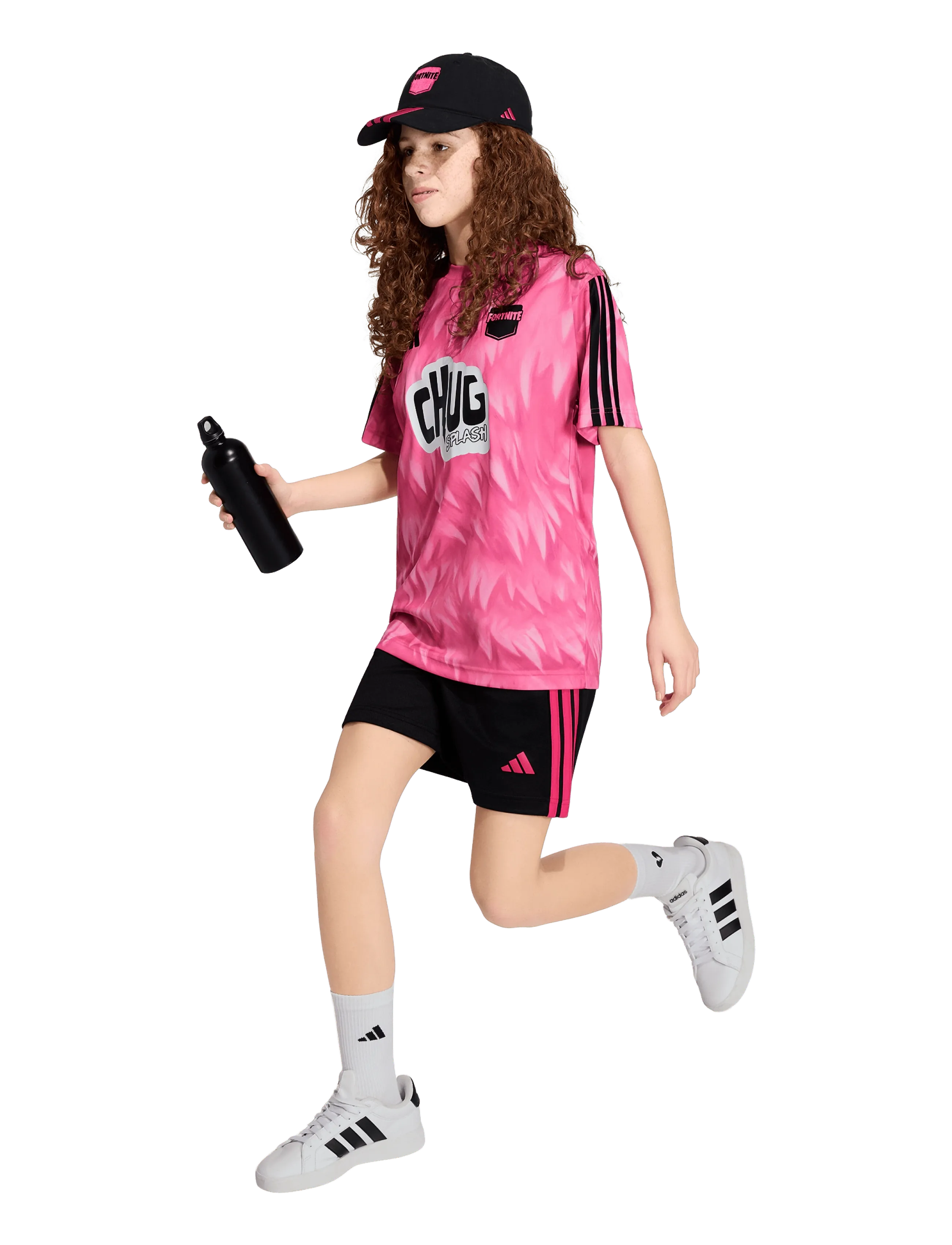 adidas Sportswear J FN CTL JSY - Toppar & T-shirts - SOLTUR / pink/rose
