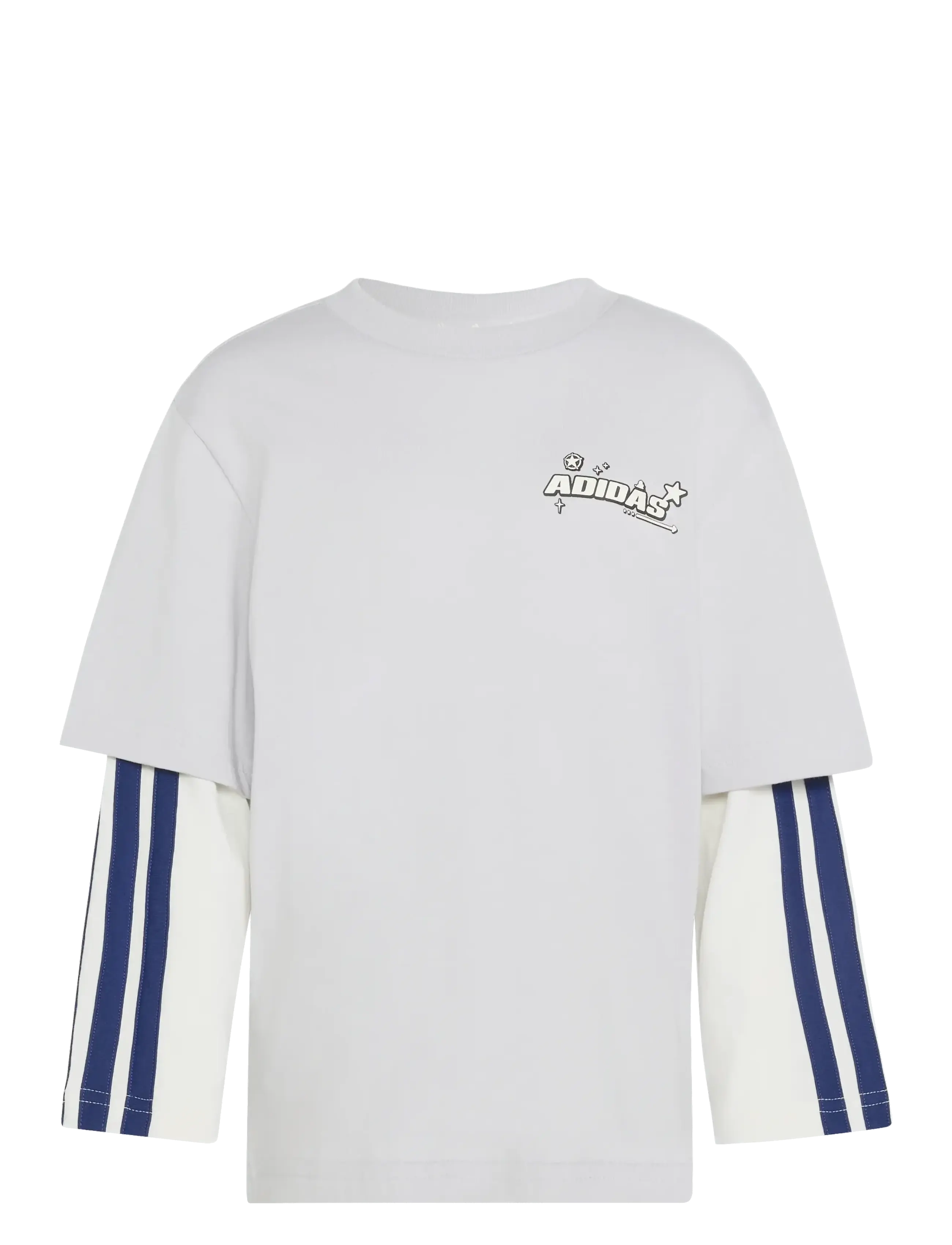 adidas Sportswear LK DY TS T - Kläder - LGSOGR/OWHITE / white