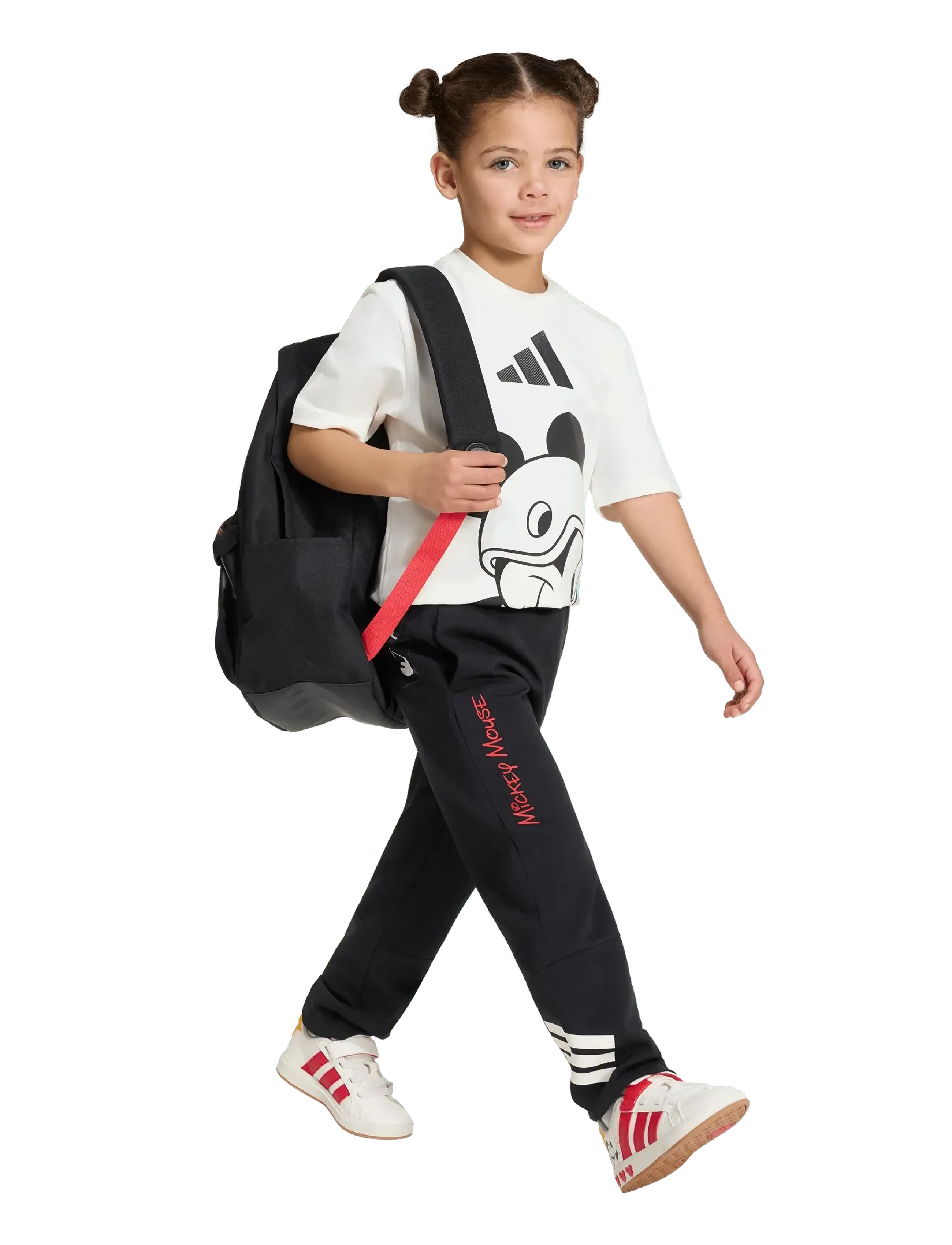 adidas Sportswear LK DY MM T - Toppar & T-shirts - OWHITE/BLACK / cream