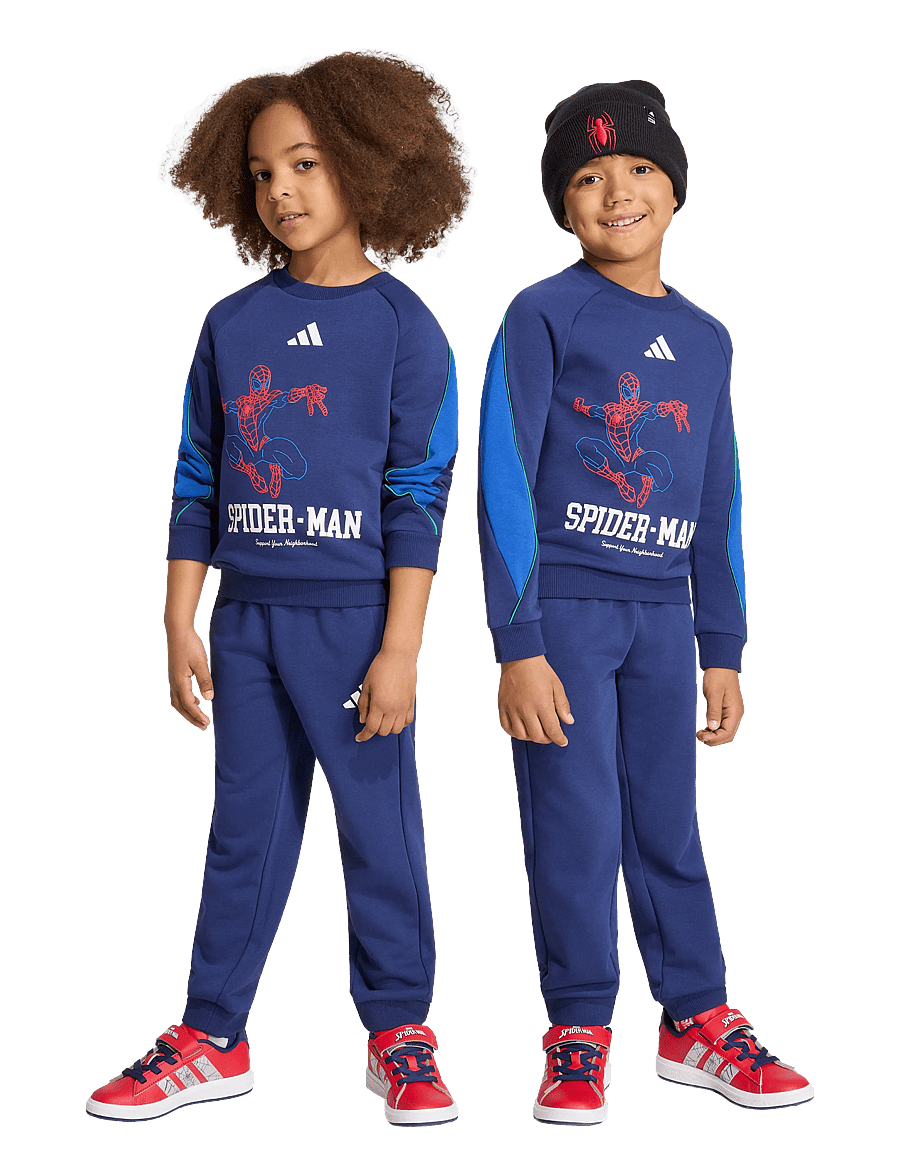 adidas Sportswear - LK MRVL SM JOG - trainingsanzug - dkblue/white/royblu - 4