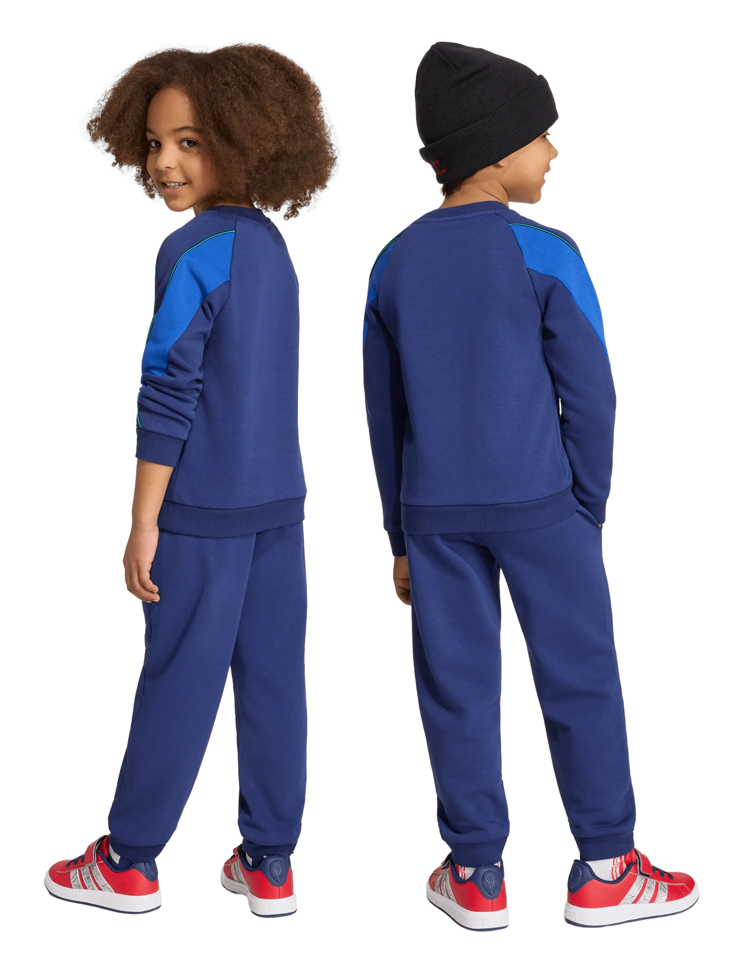 adidas Sportswear - LK MRVL SM JOG - spordidressid - dkblue/white/royblu - 3