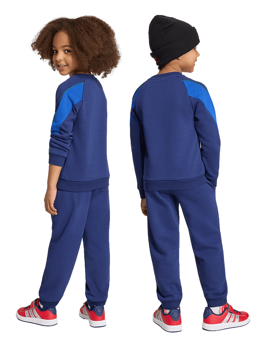 adidas Sportswear - LK MRVL SM JOG - trainingsanzug - dkblue/white/royblu - 5