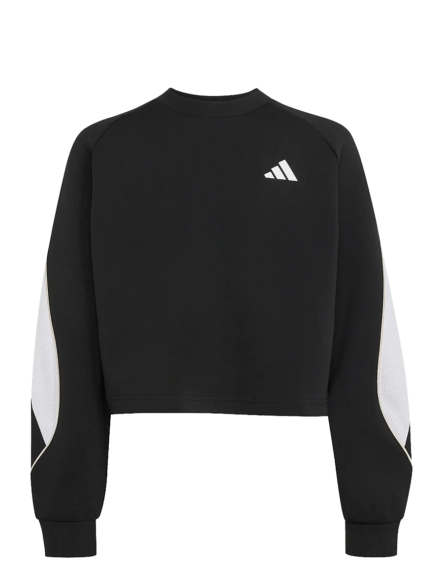 adidas Sportswear - JG STD SWT - sweatshirts - black/owhite - 1