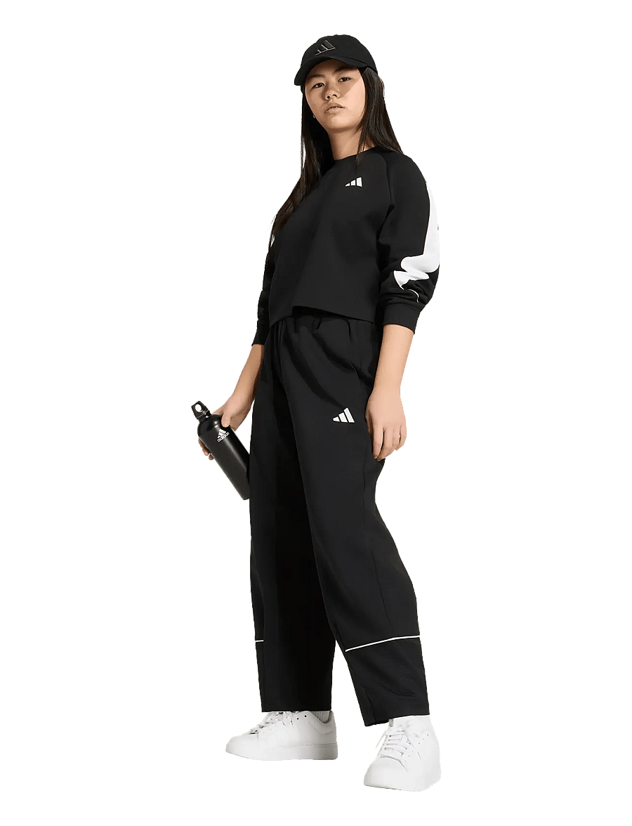 adidas Sportswear - JG STD SWT - sweatshirts - black/owhite - 0