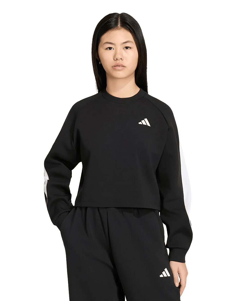adidas Sportswear - JG STD SWT - sweatshirts - black/owhite - 3