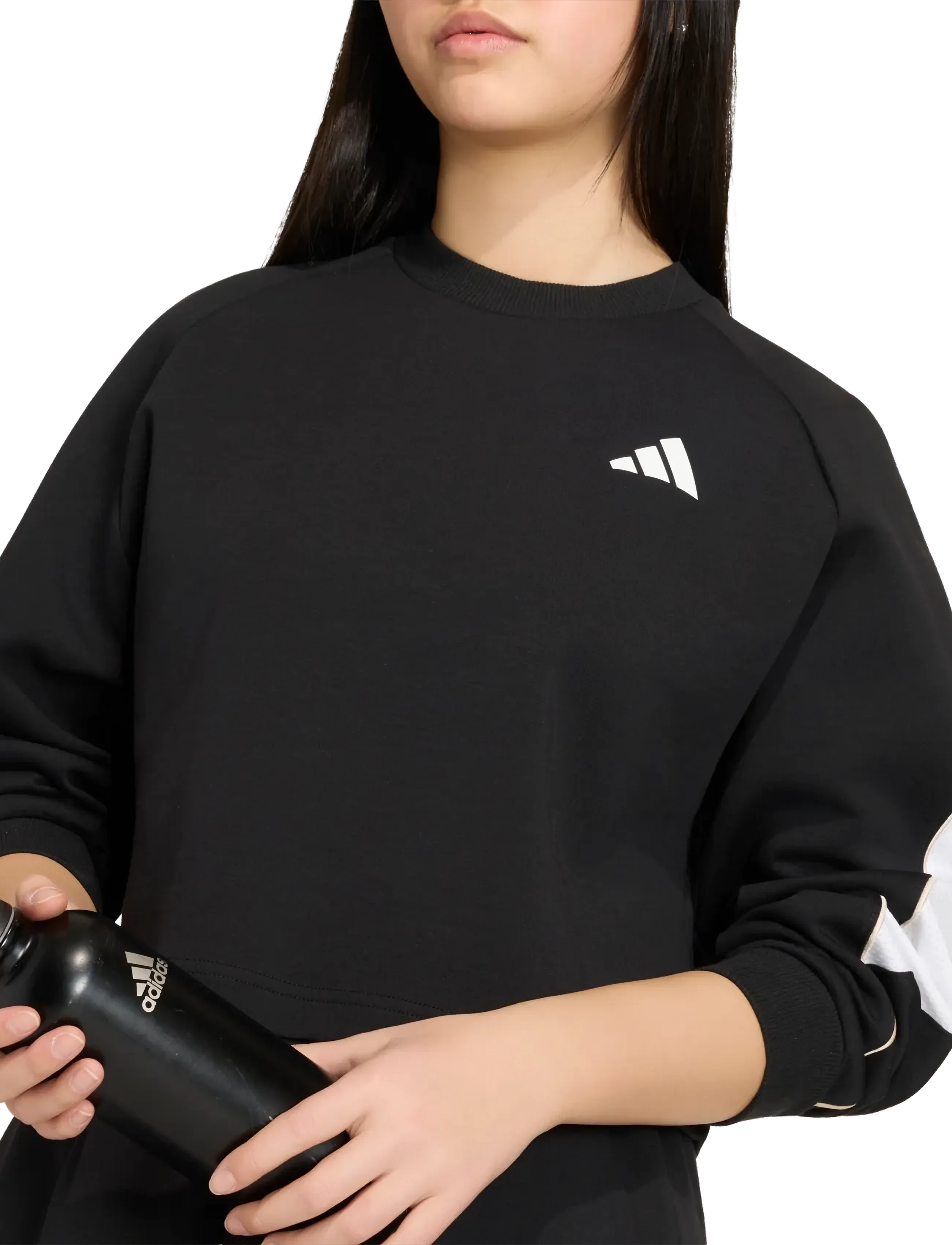 adidas Sportswear - JG STD  SWT - black/owhite - 4