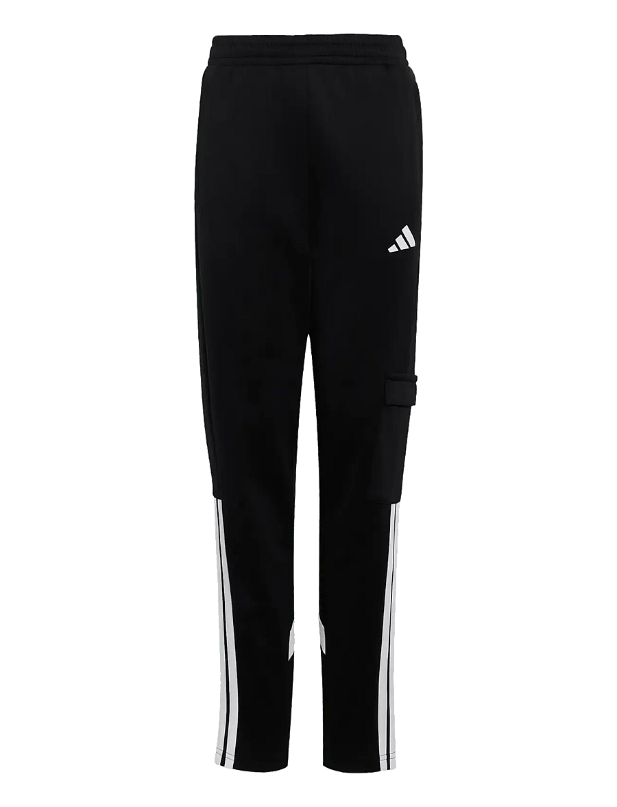 adidas Sportswear - J HOT PANT - sweatpants - black/white - 0