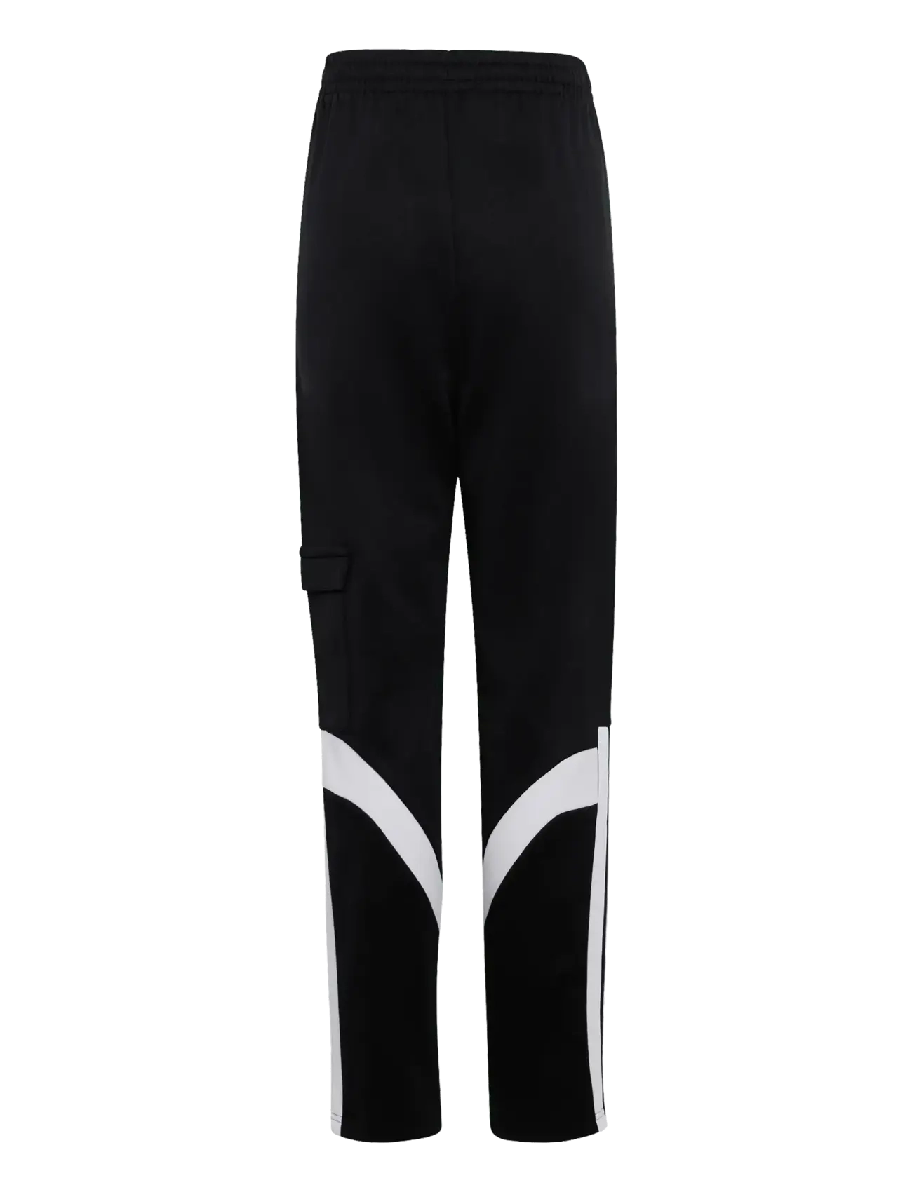 adidas Sportswear - J HOT PANT - sweatpants - black/white - 1