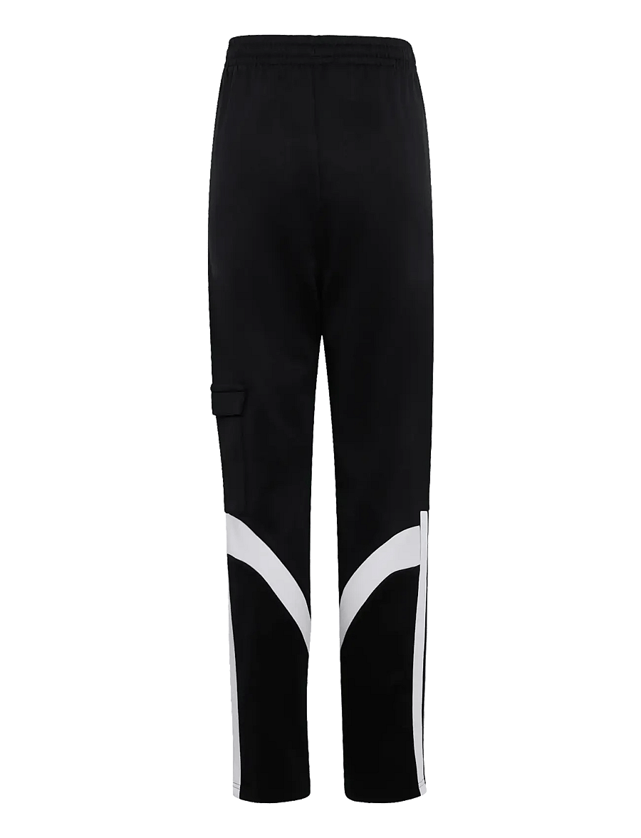 adidas Sportswear - J HOT PANT - sweatpants - black/white - 1