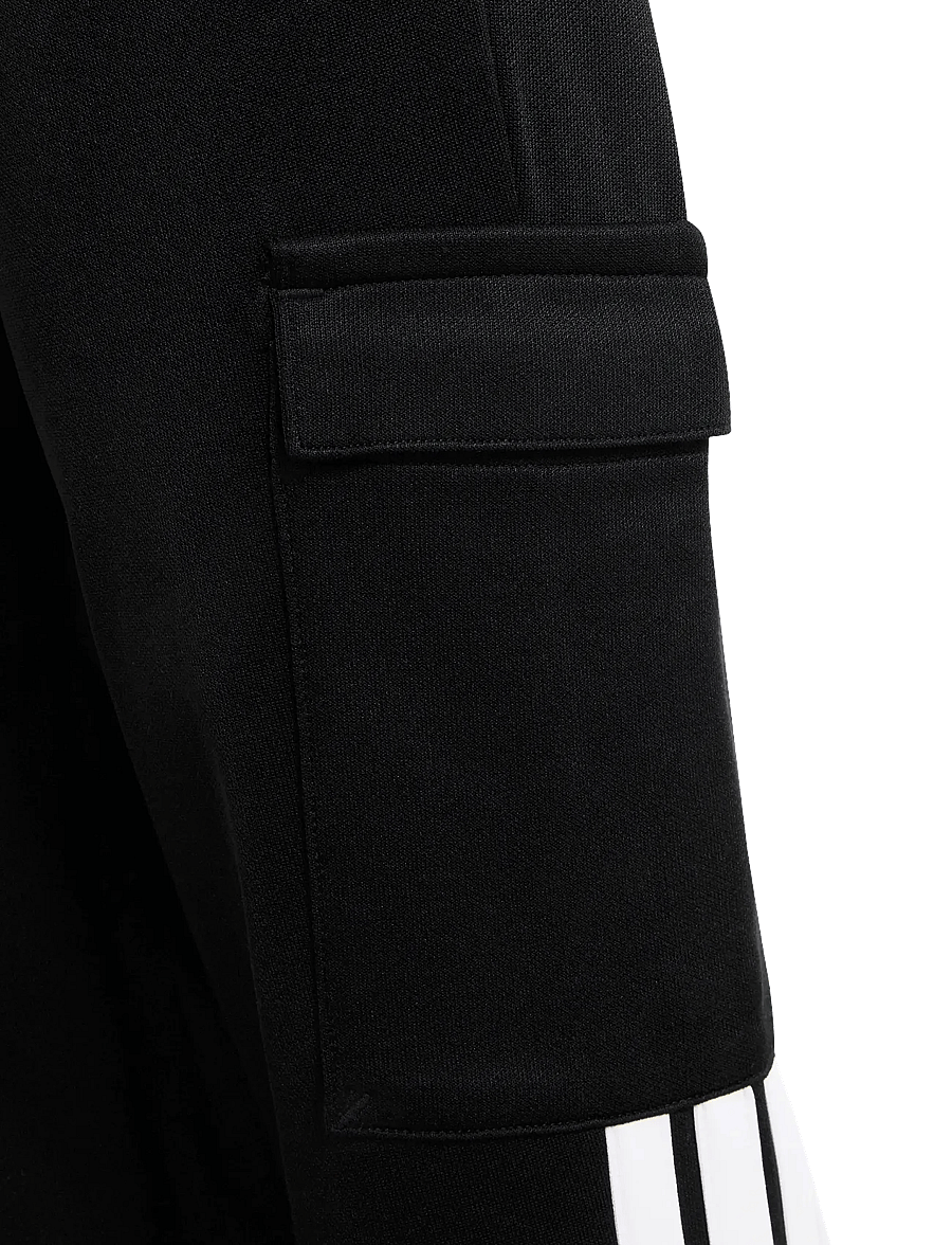 adidas Sportswear - J HOT PANT - sweatpants - black/white - 5