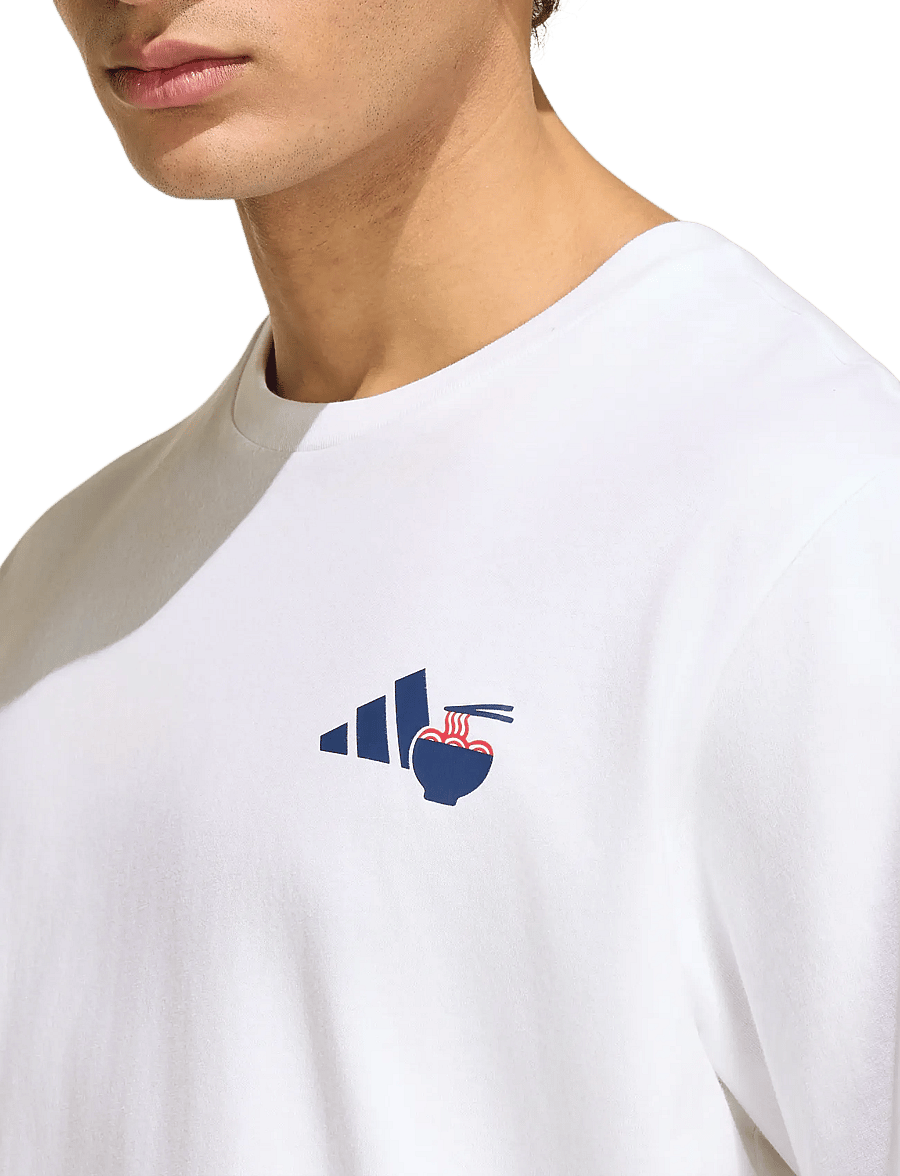 adidas Sportswear - M RAMEN T - t-shirts - white - 3