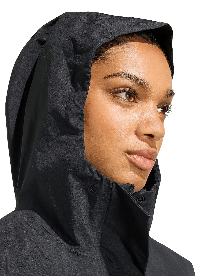 adidas Sportswear - W ESS RAIN PARK - rain coats - black - 5