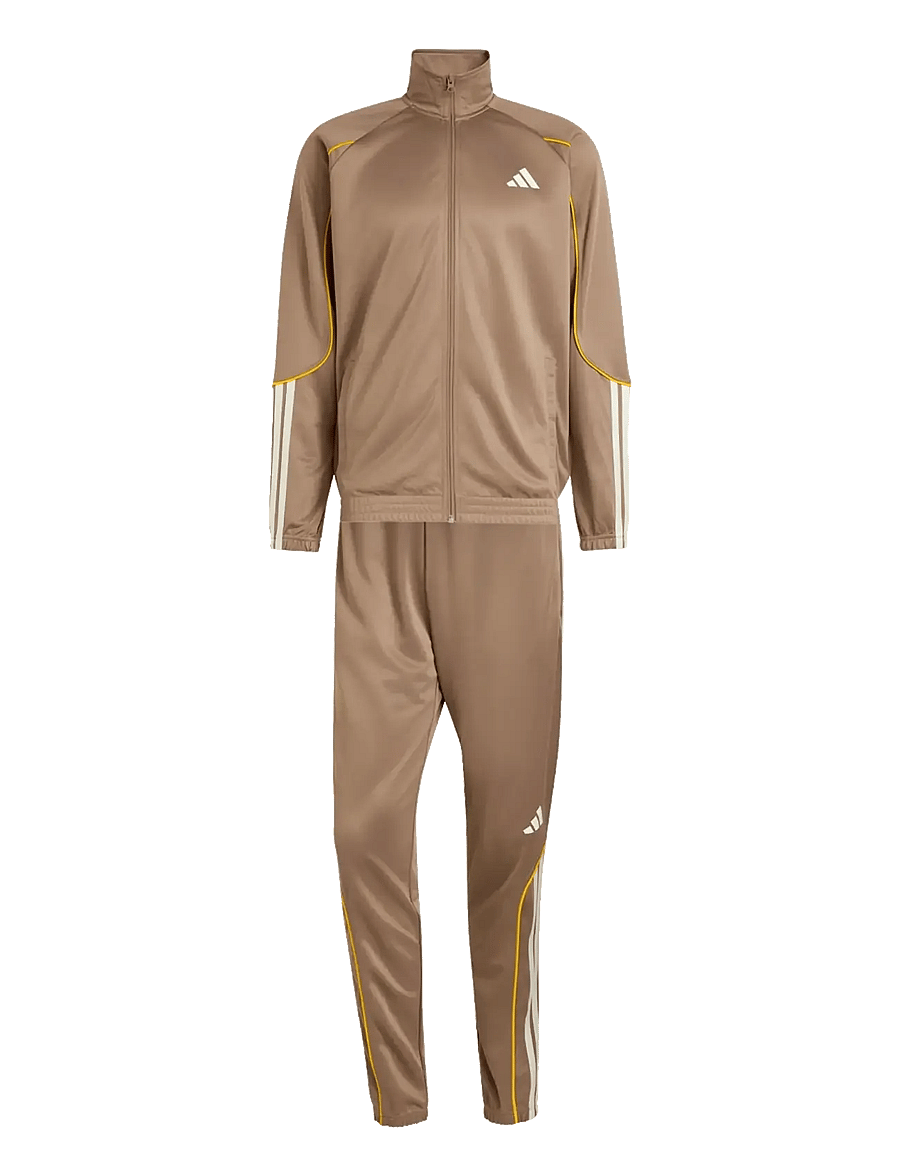 adidas Sportswear - M 3S STADIUM TS - tracksuits - khasix/ivory - 1