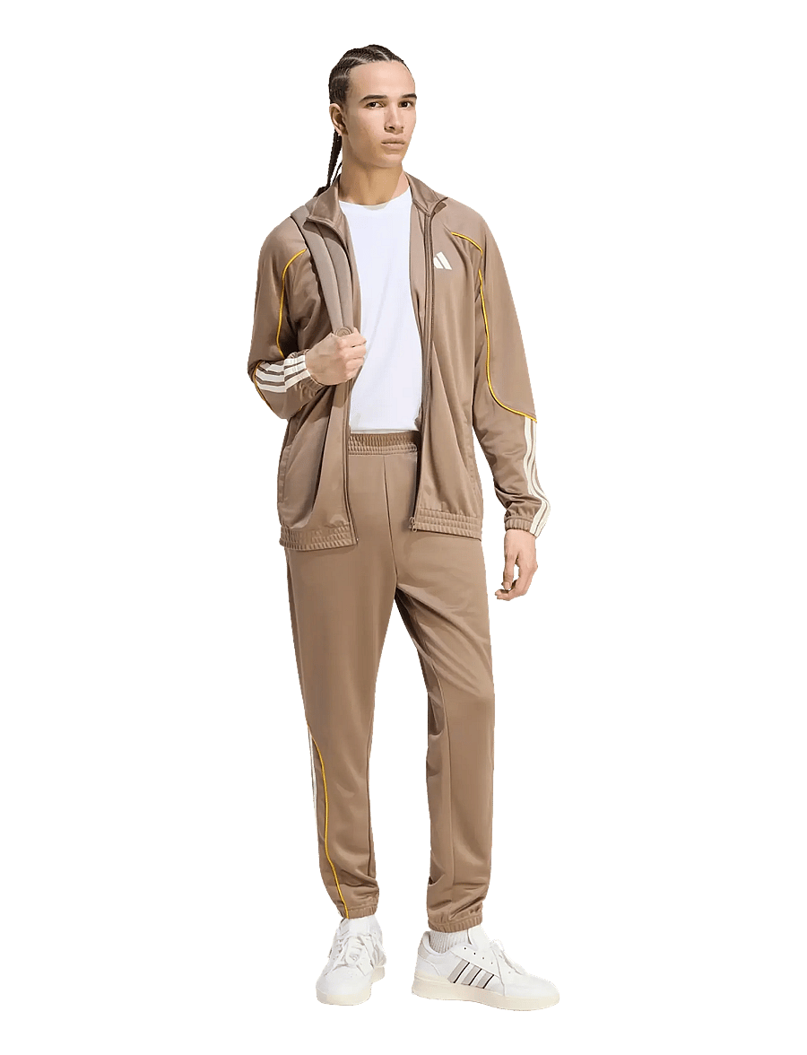 adidas Sportswear - M 3S STADIUM TS - tracksuits - khasix/ivory - 0