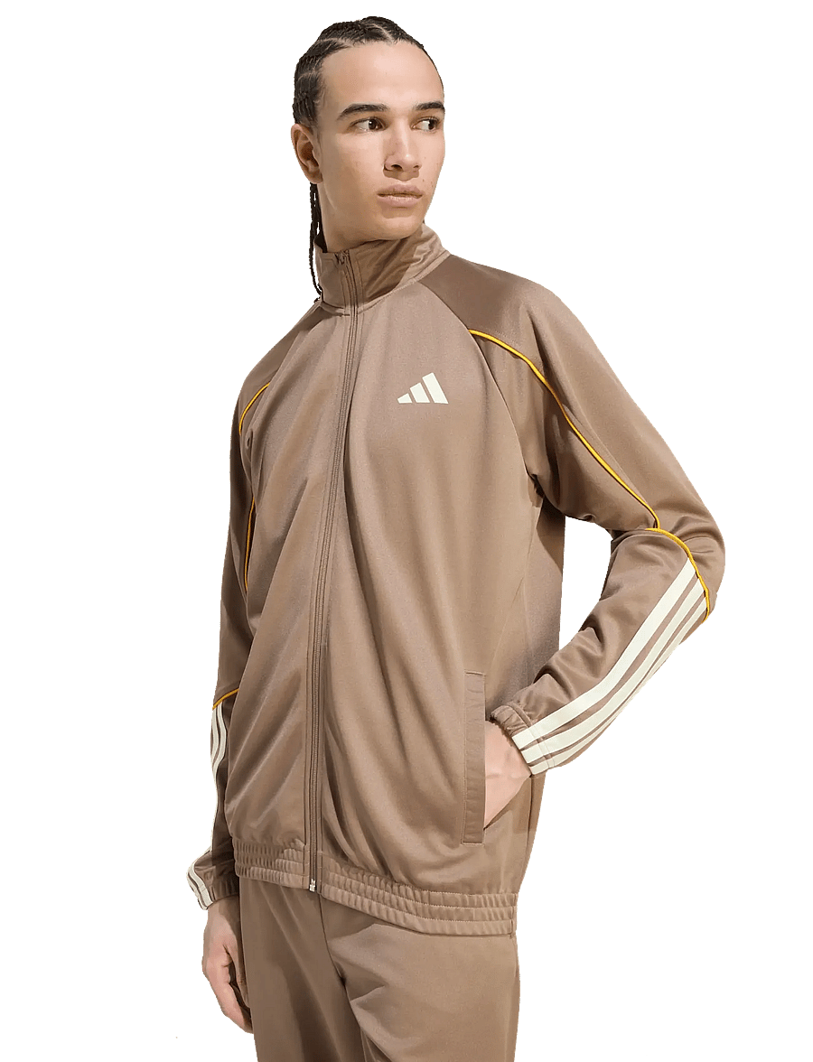 adidas Sportswear - M 3S STADIUM TS - tracksuits - khasix/ivory - 5
