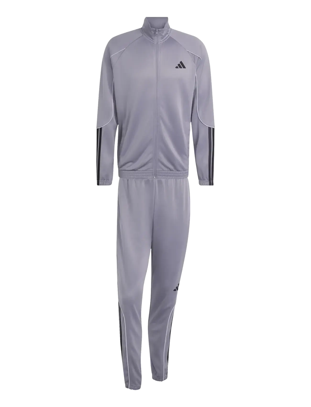 adidas Sportswear M 3S STADIUM TS - Trainingsanzüge - SLATE/BLACK / grey