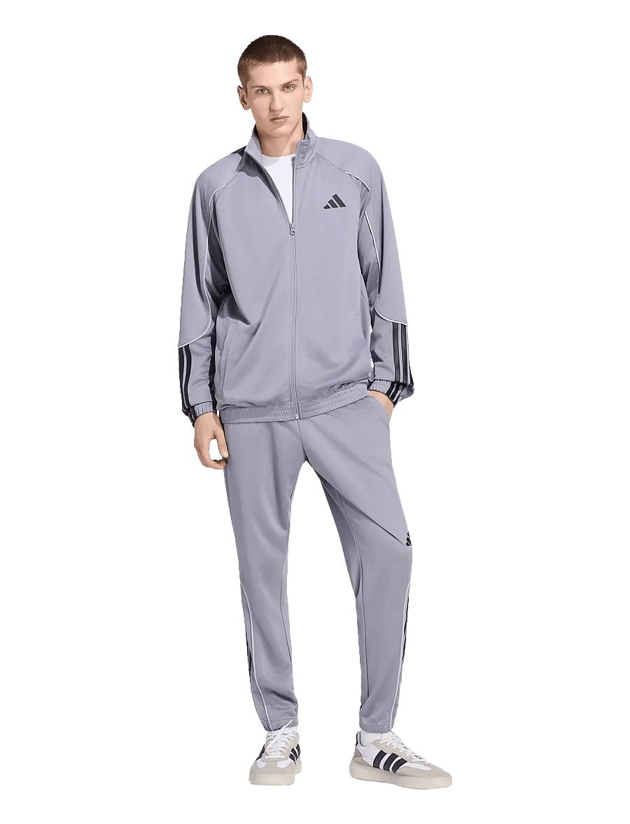 adidas Sportswear - M 3S STADIUM TS - sweatshirts - slate/black - 0