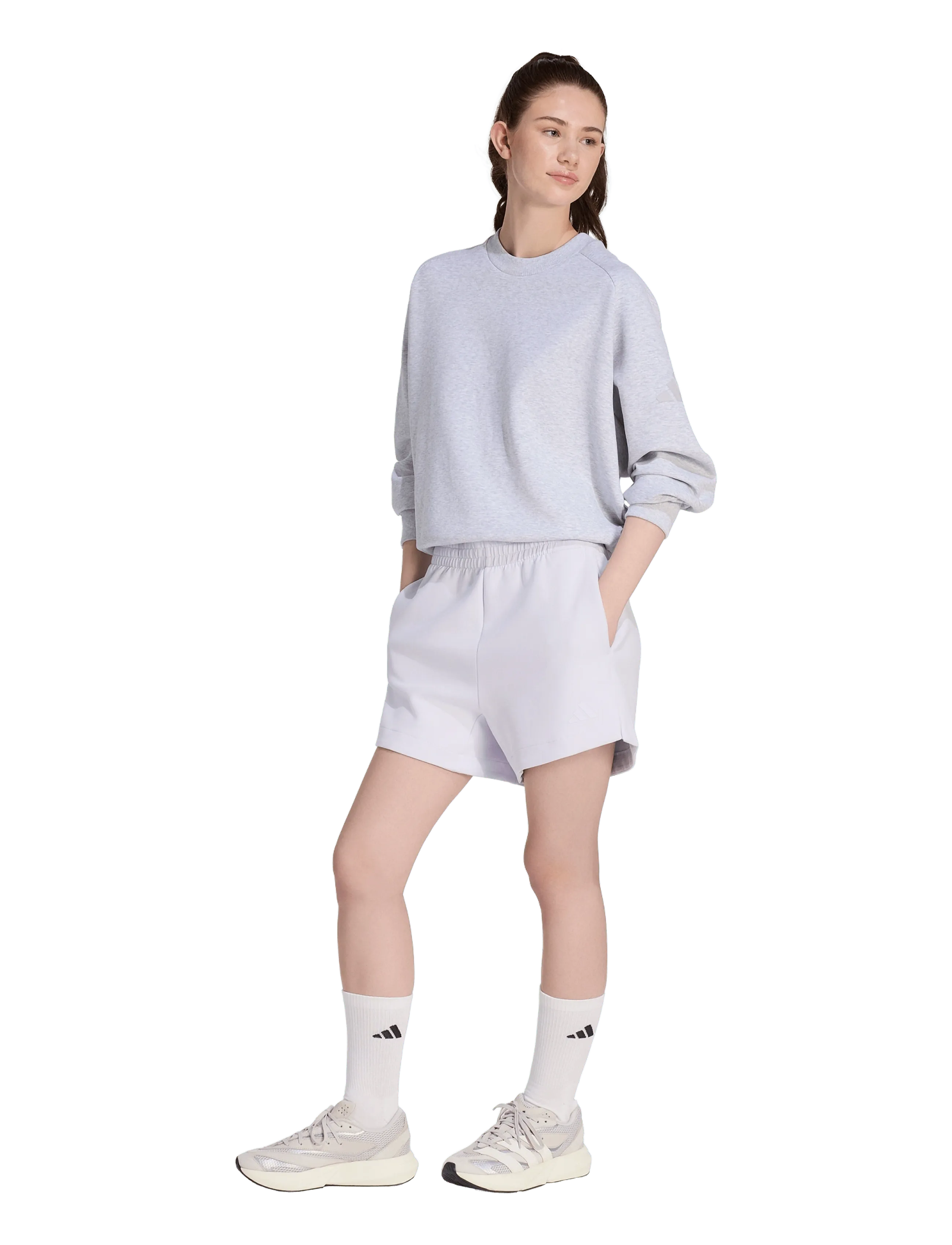 adidas Sportswear - W ALL SZN SL SH - sweatshorts - fropur - 3