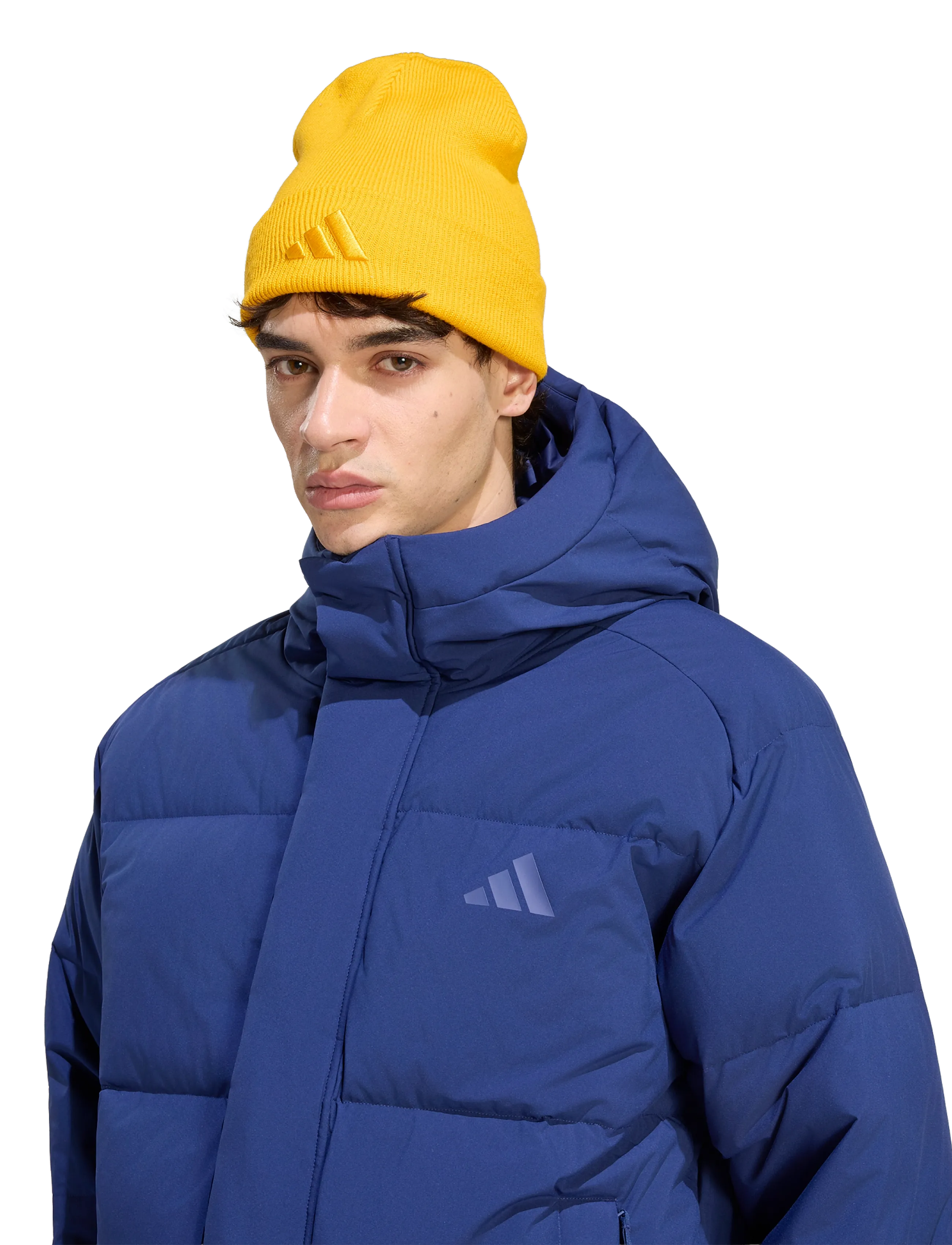 adidas Sportswear - DOWN PUF HD JKT - outdoor jacken - dkblue - 3