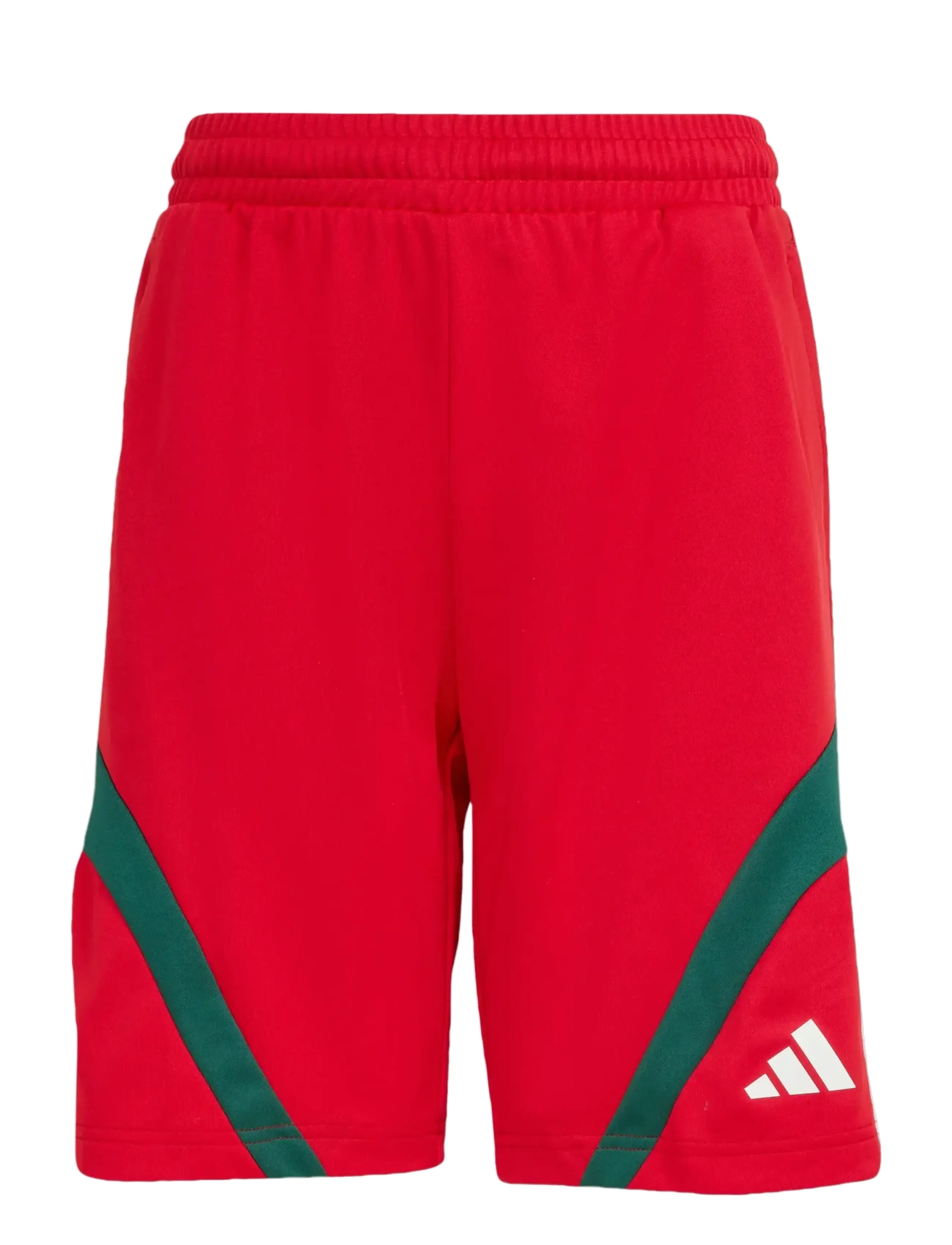 adidas Sportswear J HOT SHO - adidas - BETSCA/WHITE/DRKGRN / red