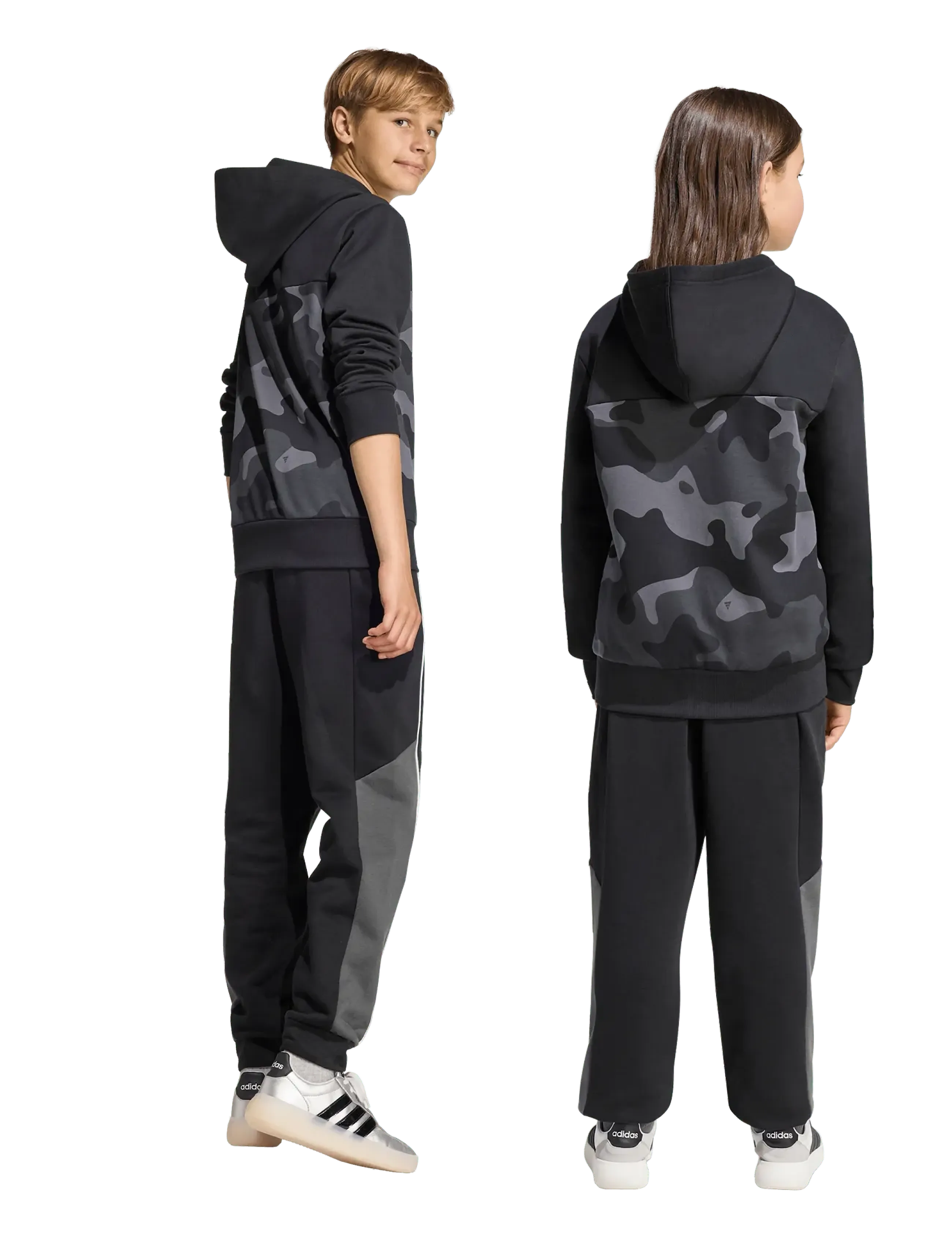 adidas Sportswear - J CB FL PT - sweatpants - black/gresix/white - 4