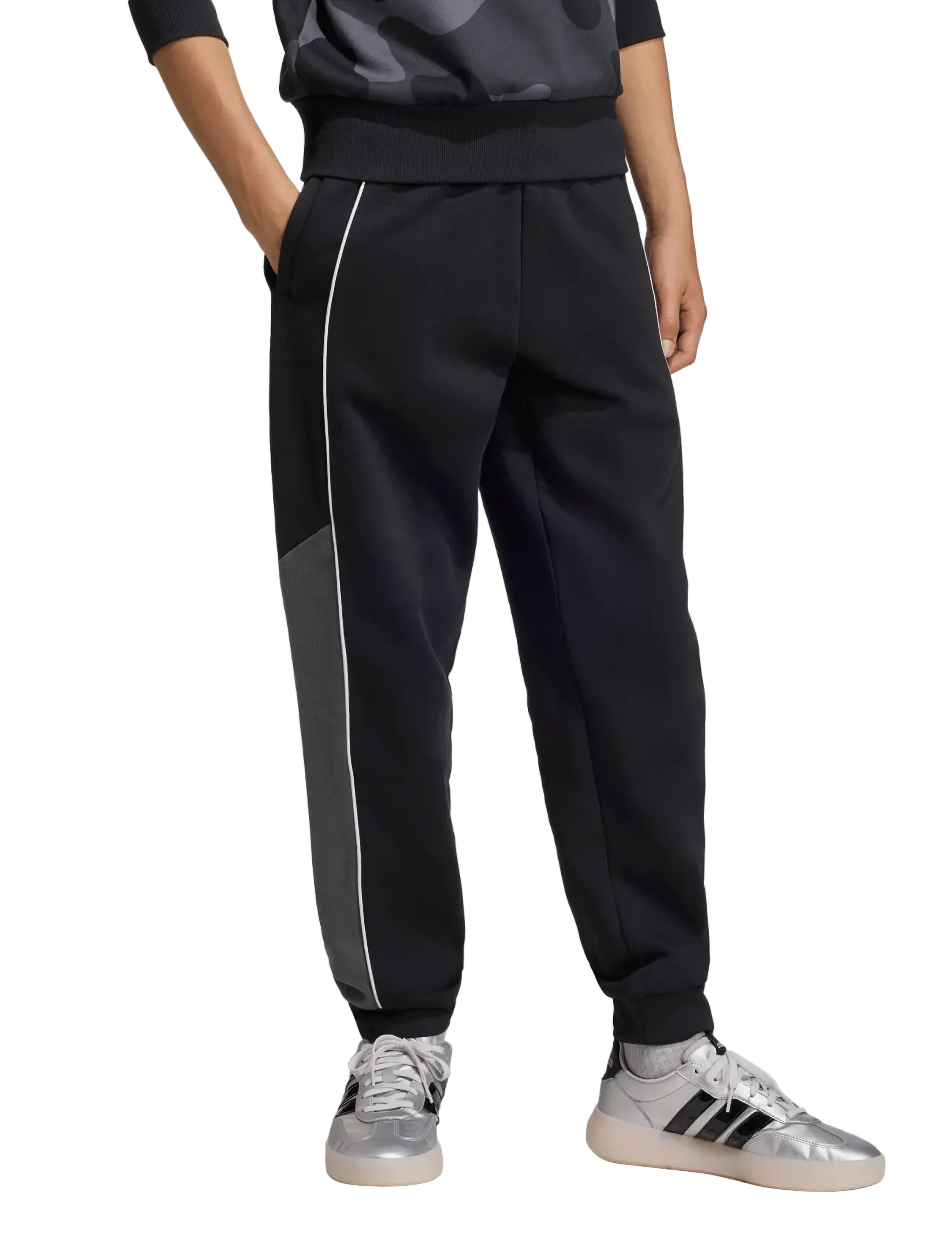 adidas Sportswear - J CB FL PT - sweatpants - black/gresix/white - 5