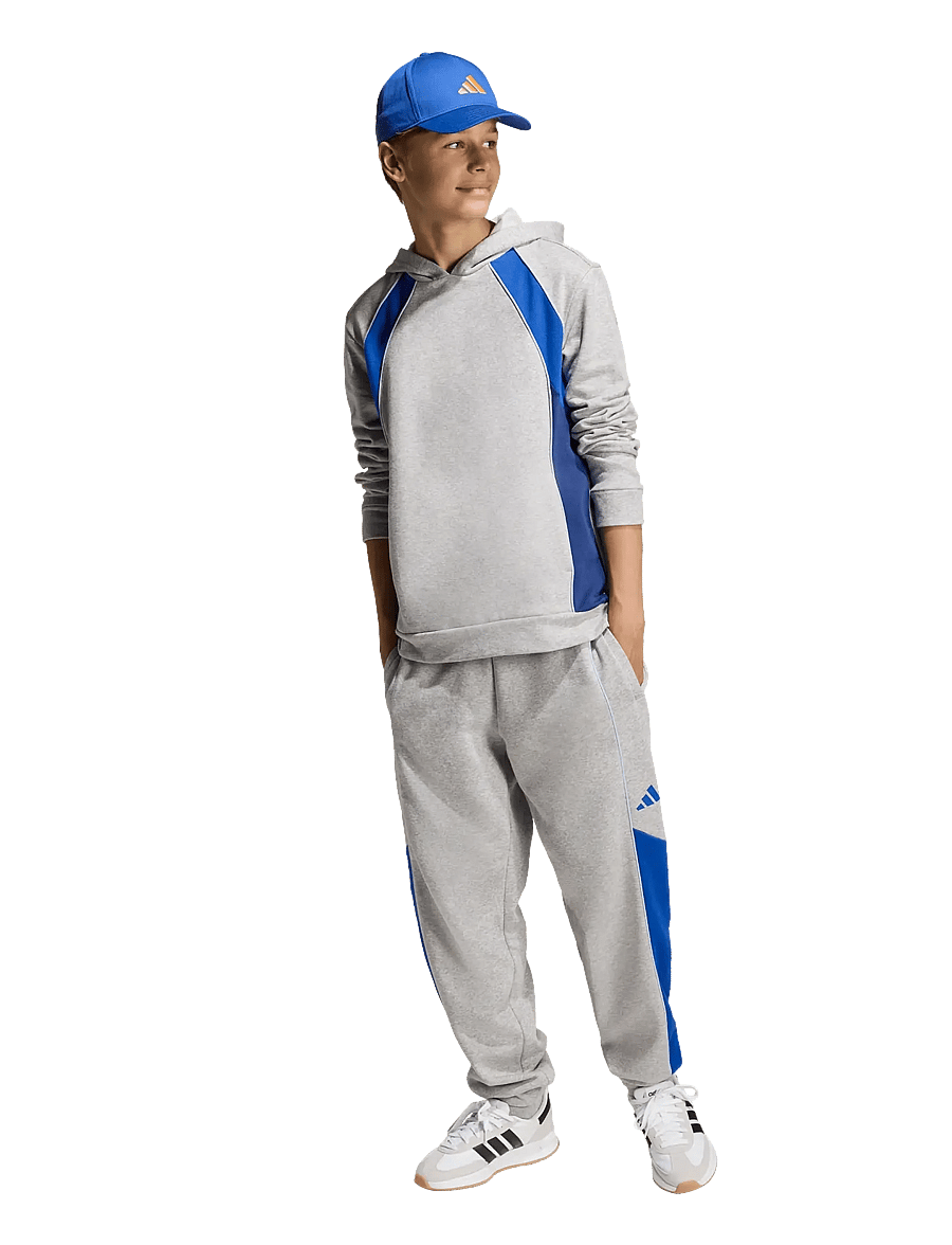 adidas Sportswear - J CB FL PT - dressipüksid - mgreyh/royblu/globlu - 0