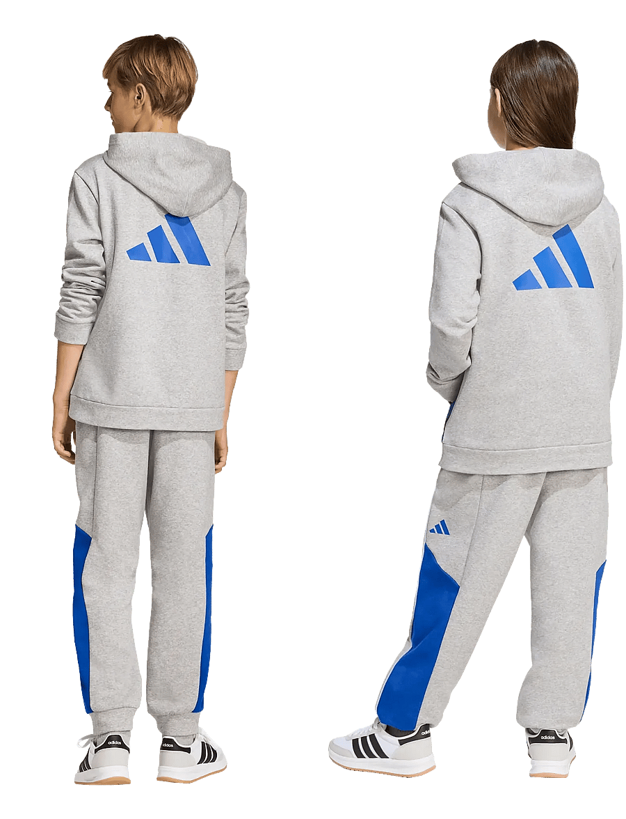 adidas Sportswear - J CB FL PT - dressipüksid - mgreyh/royblu/globlu - 4