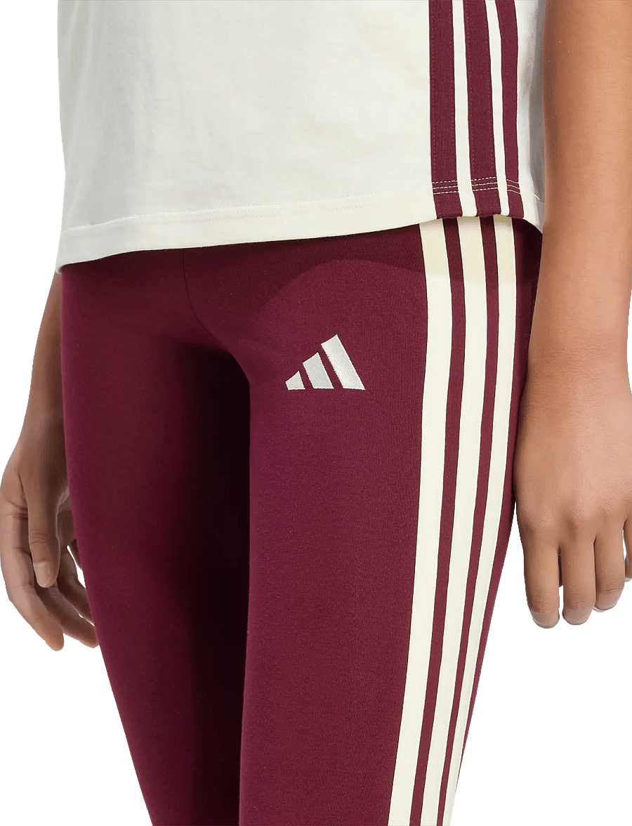 adidas Sportswear - W 3S SJ LEG - full längd - maroon/ivory - 2