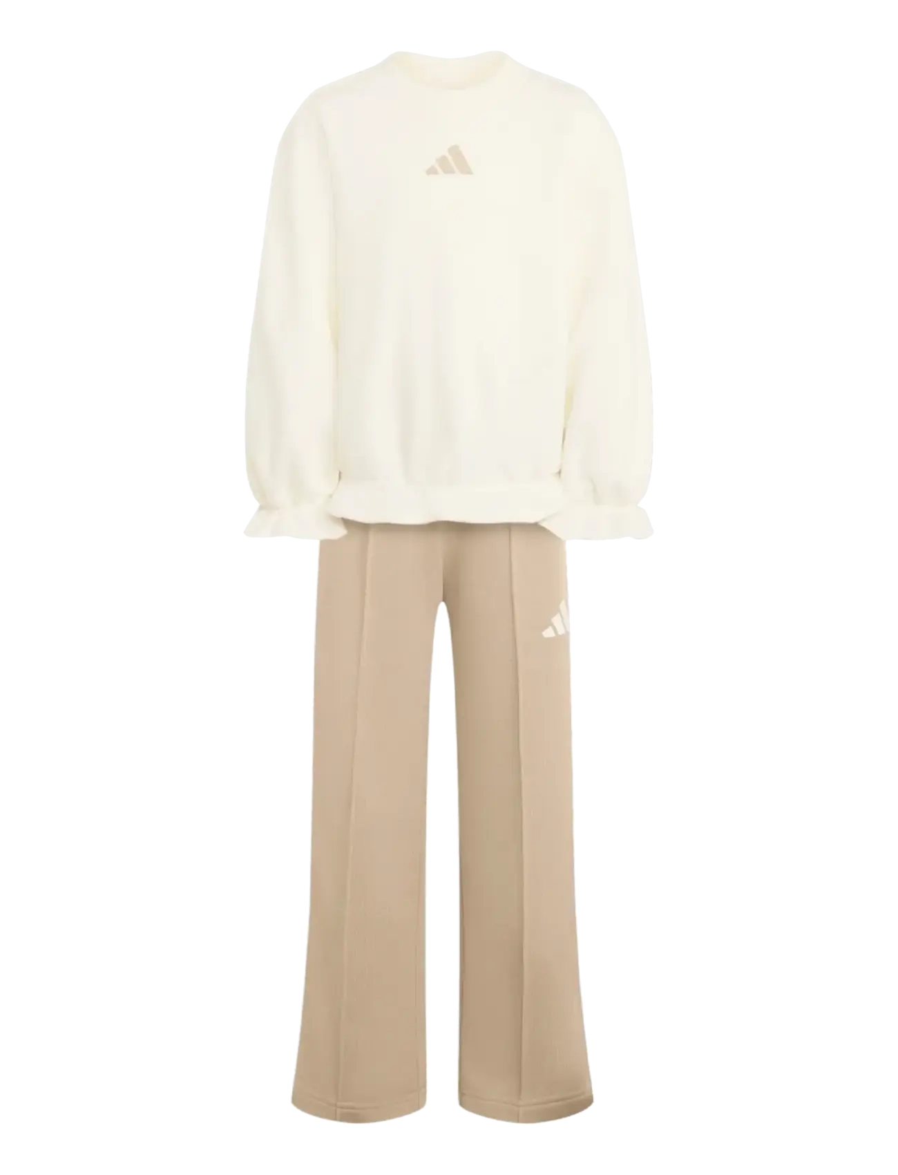 adidas Sportswear LG FT SWTST - Joggingsæt - OWHITE/WHITE / cream