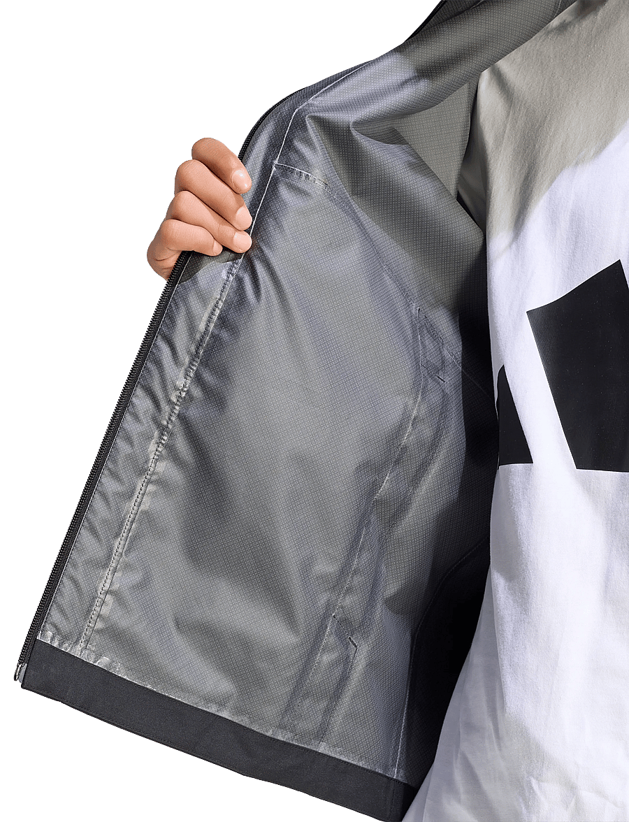 adidas Sportswear - M ESS RAIN JKT - black - 3