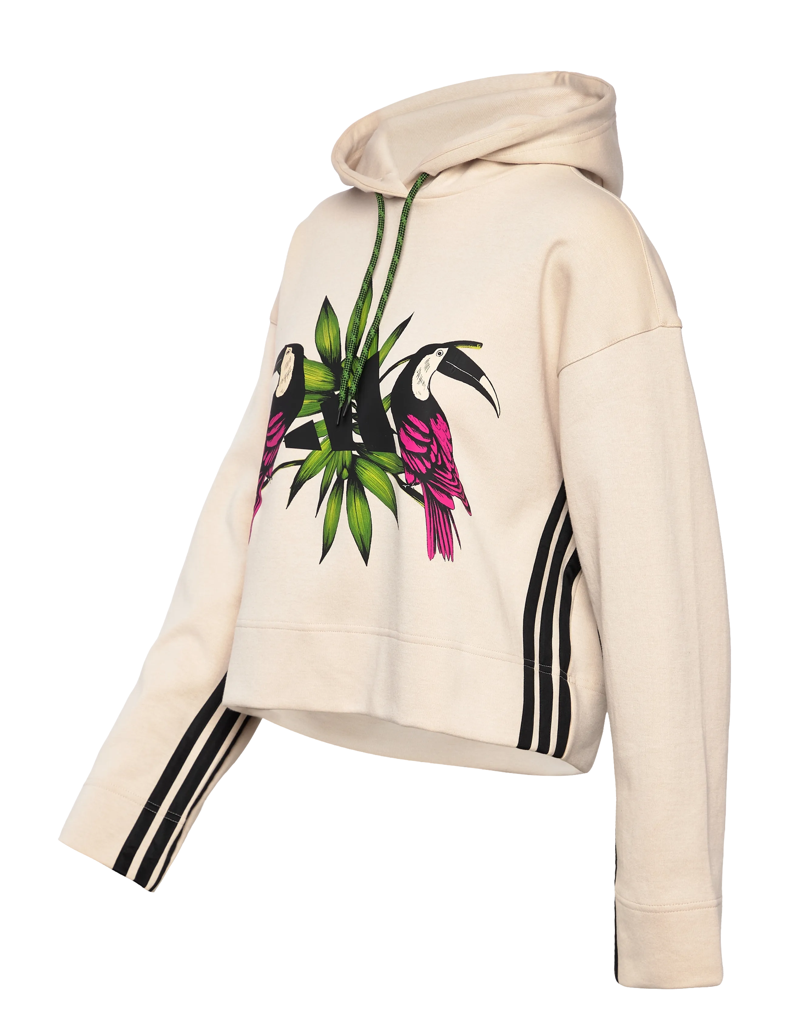 adidas Sportswear - FARM HOODIE - kapuutsiga dressipluusid - crli/black - 4