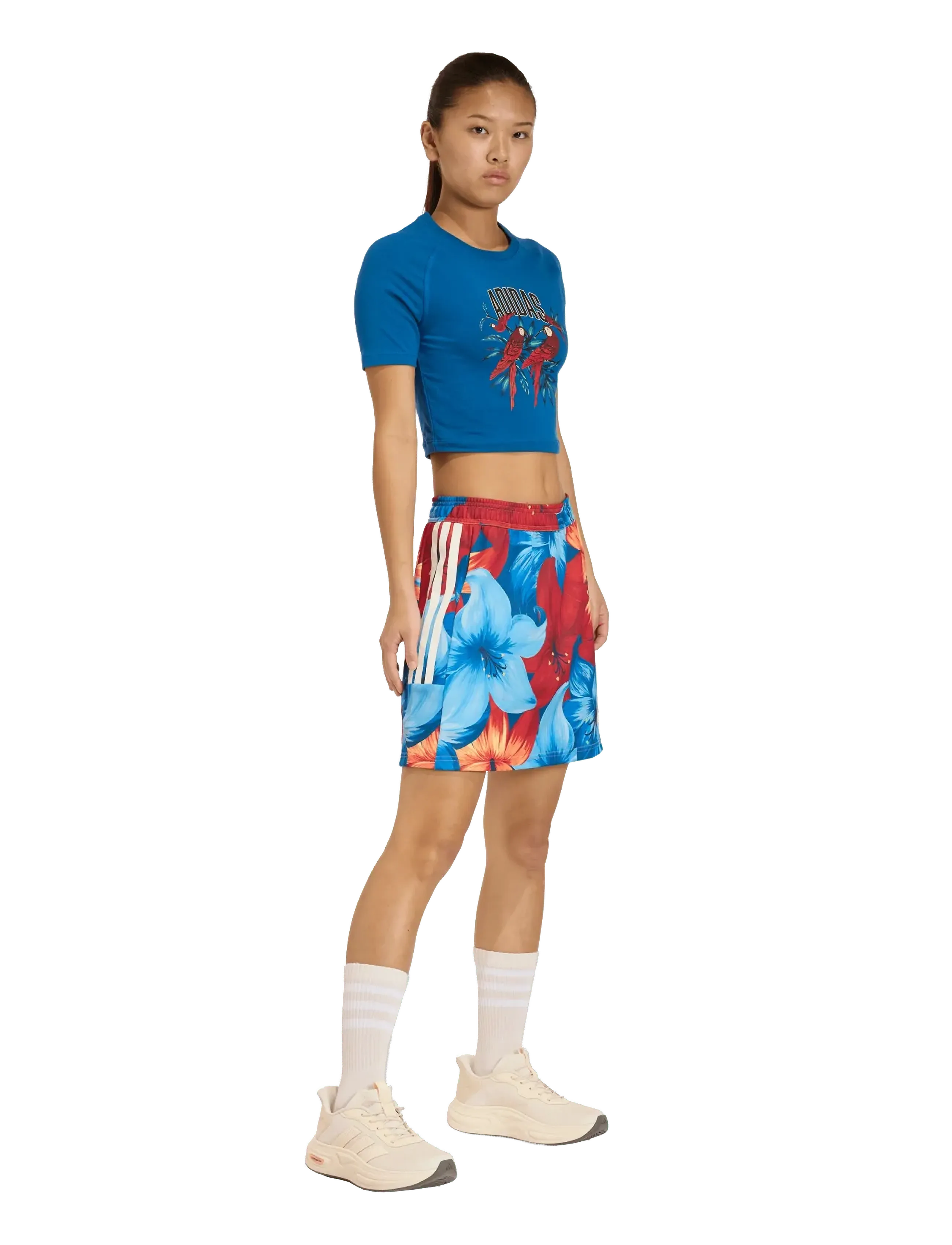 adidas Sportswear FARM SKIRT - Sports skirts - STFAGO/DUOR/TACRED / multi