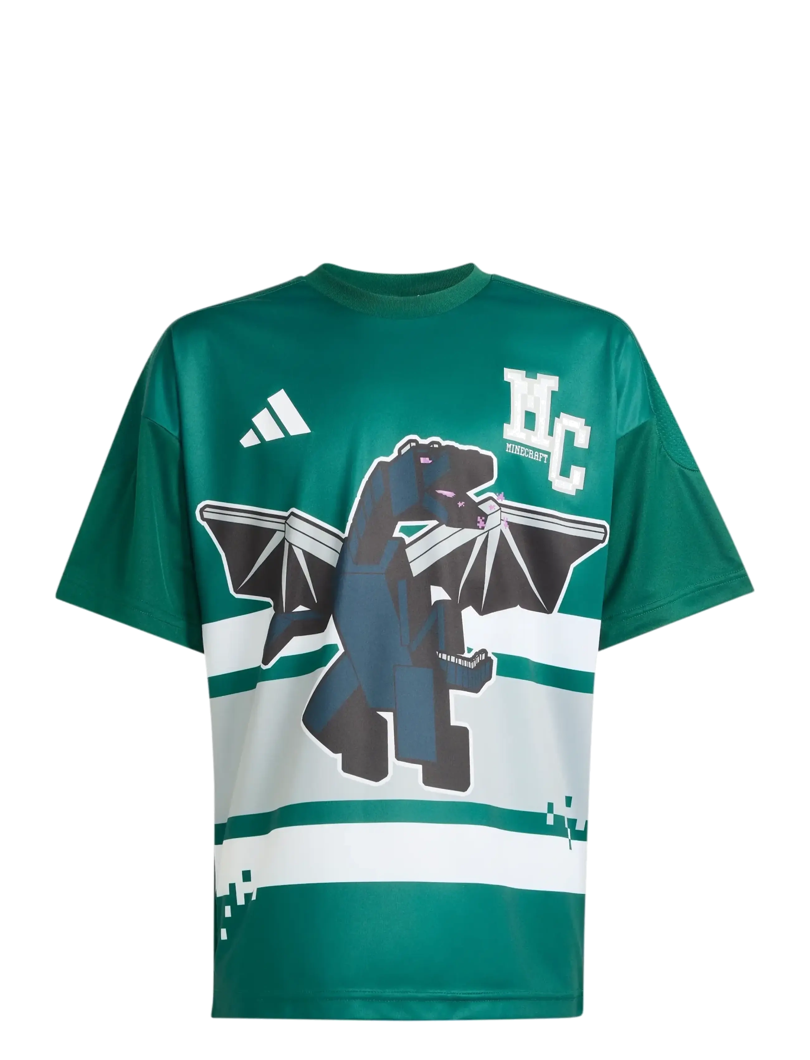adidas Sportswear J MC TEE - Sportstoppe - CGREEN / green