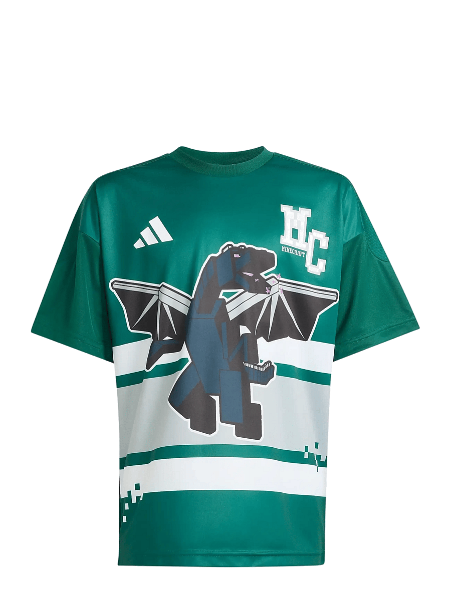 adidas Sportswear - J MC TEE - cgreen - 1