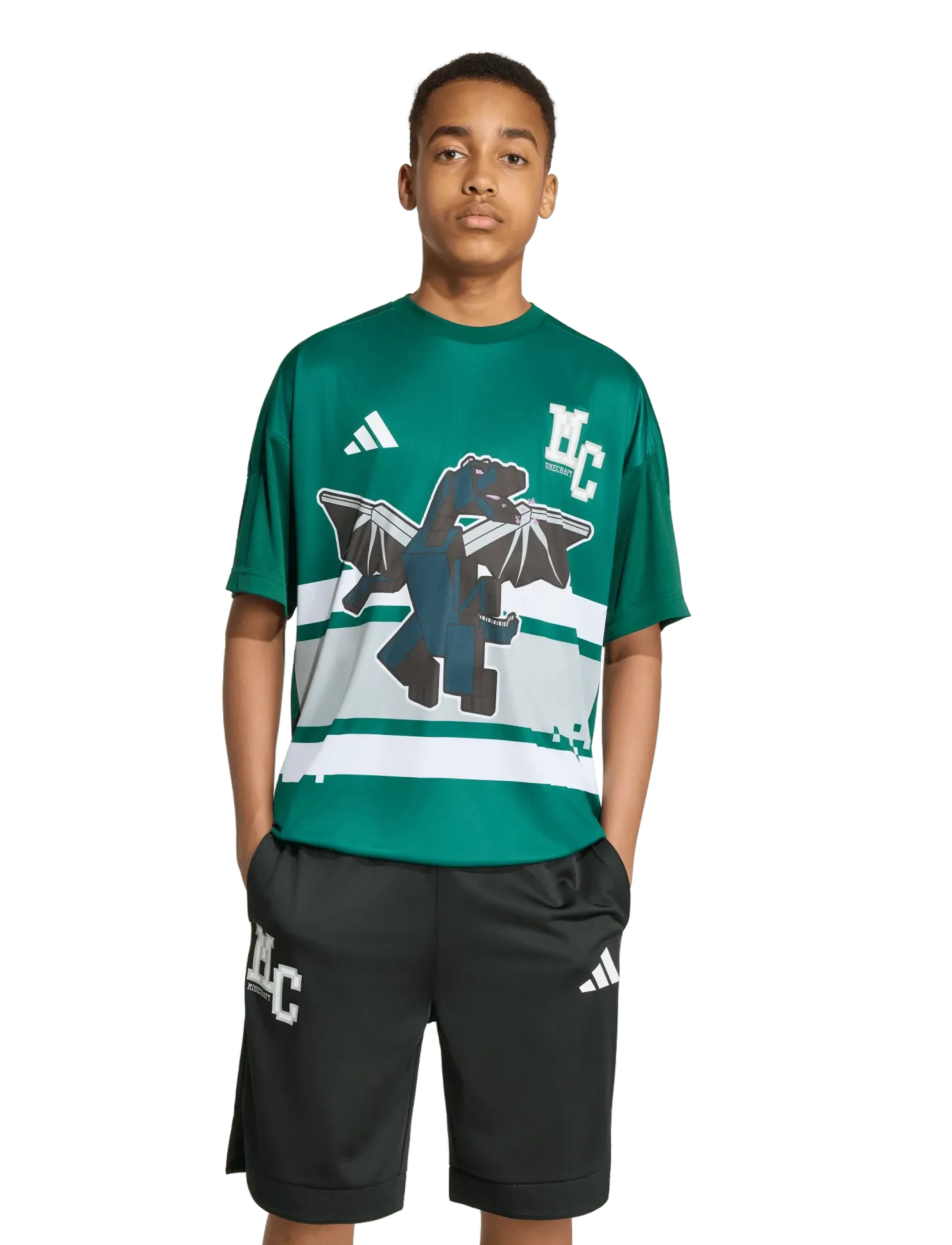 adidas Sportswear - J MC TEE - cgreen - 2