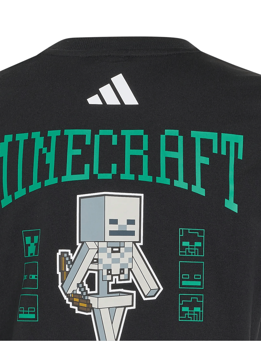 adidas Sportswear - J MC TEE - kurzärmelig - black - 2