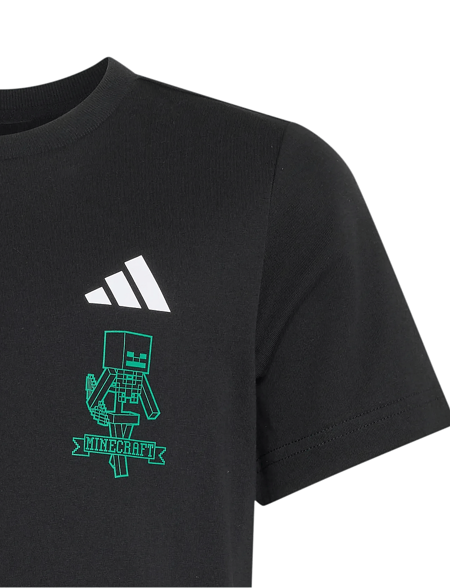 adidas Sportswear - J MC TEE - kurzärmelig - black - 3