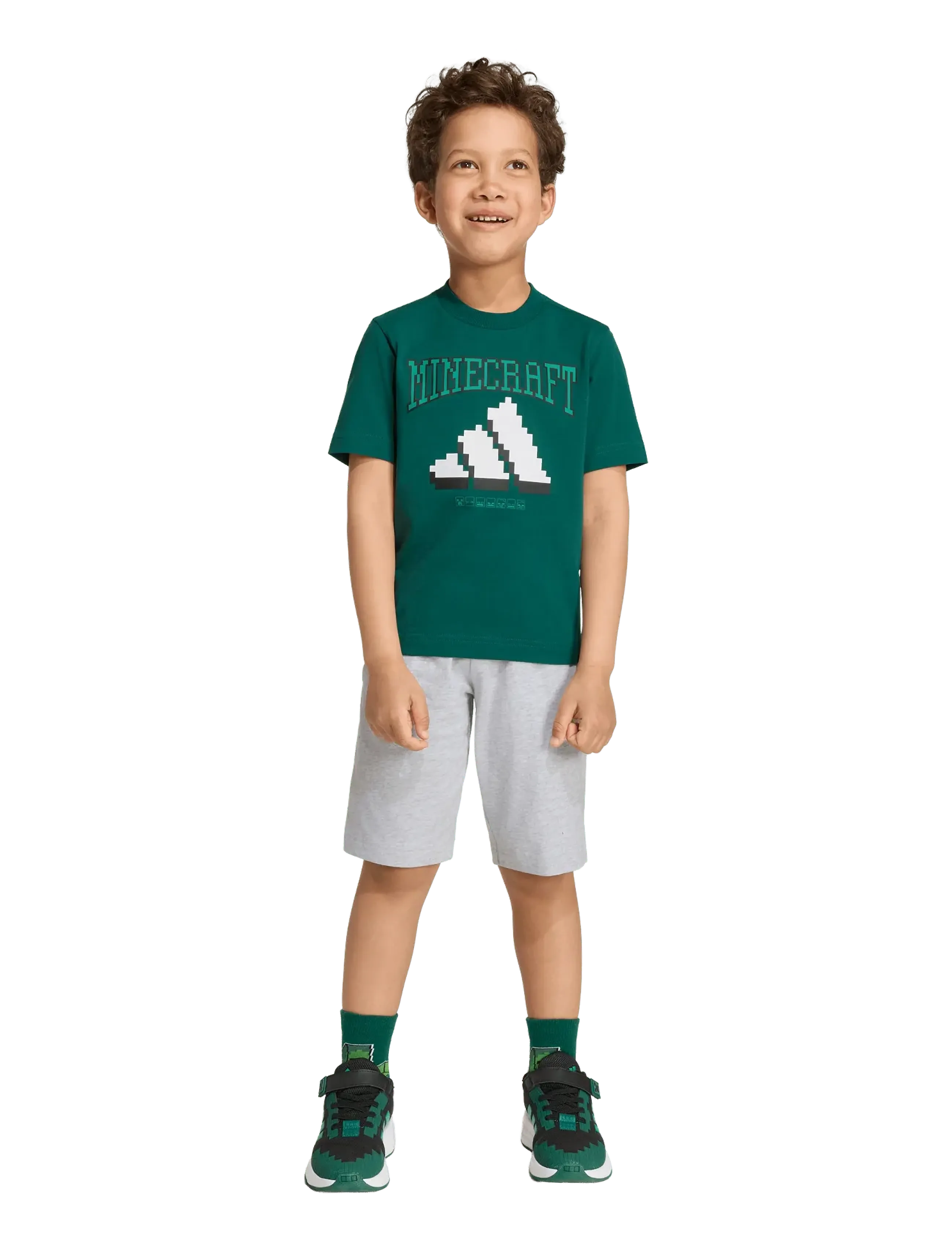 adidas Sportswear - LK MC T SET - 2-osalised komplektid - cgreen - 5