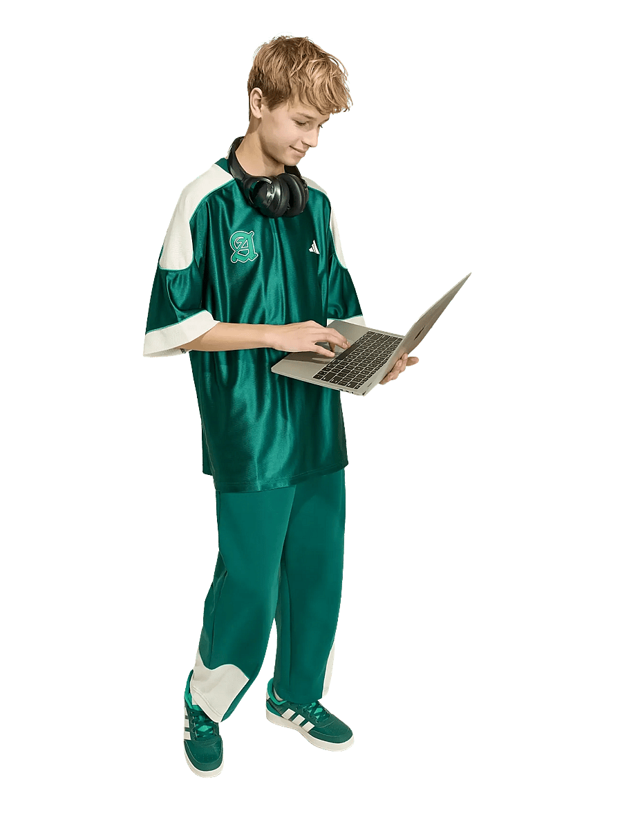 adidas Sportswear - J STD JRSY SHT - lühikeste varrukatega t-särgid - cgreen/ivory/cougrn - 0