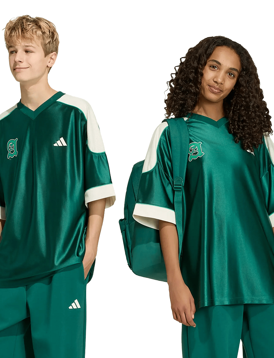 adidas Sportswear - J STD JRSY SHT - lühikeste varrukatega t-särgid - cgreen/ivory/cougrn - 2