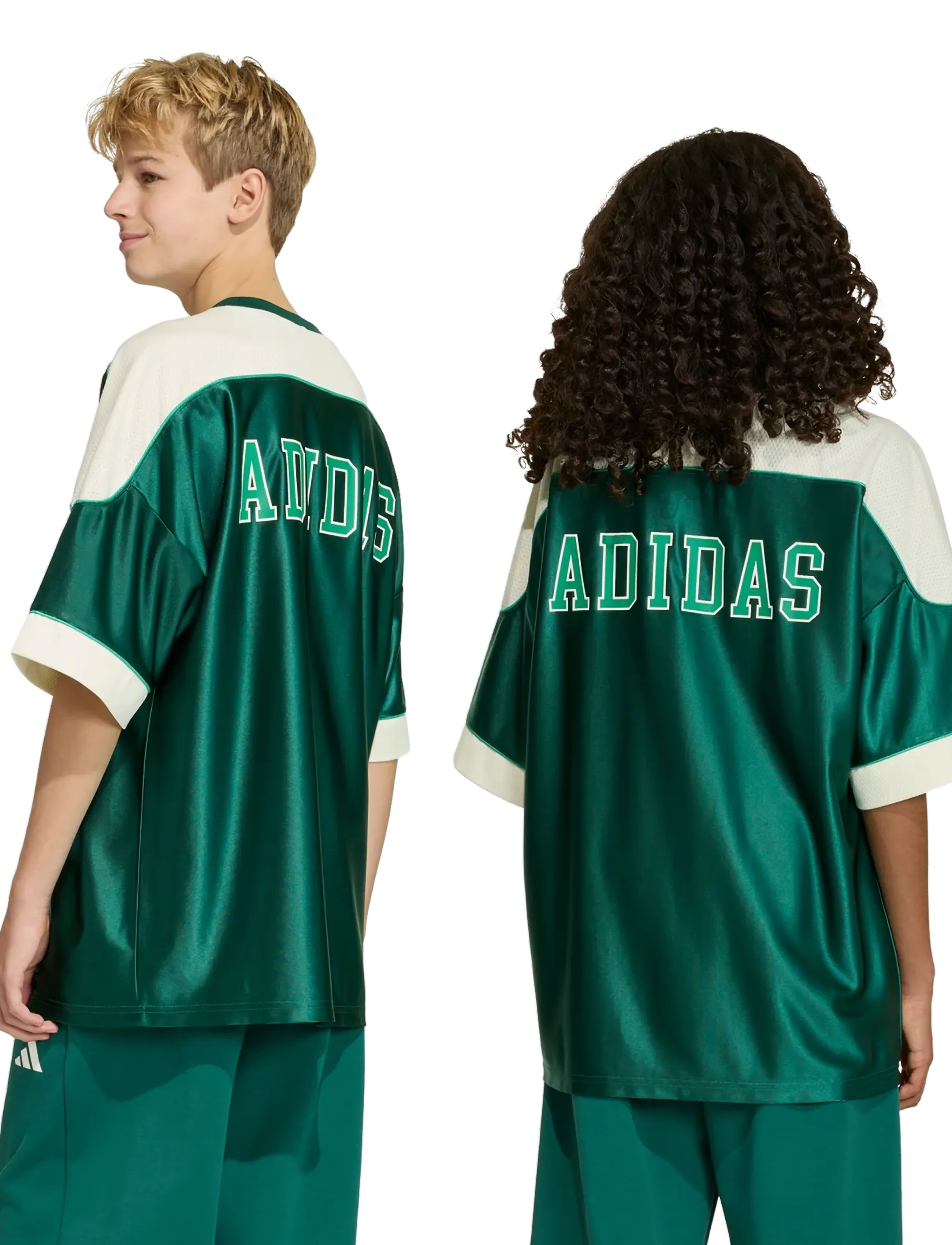 adidas Sportswear - J STD JRSY SHT - cgreen/ivory/cougrn - 4