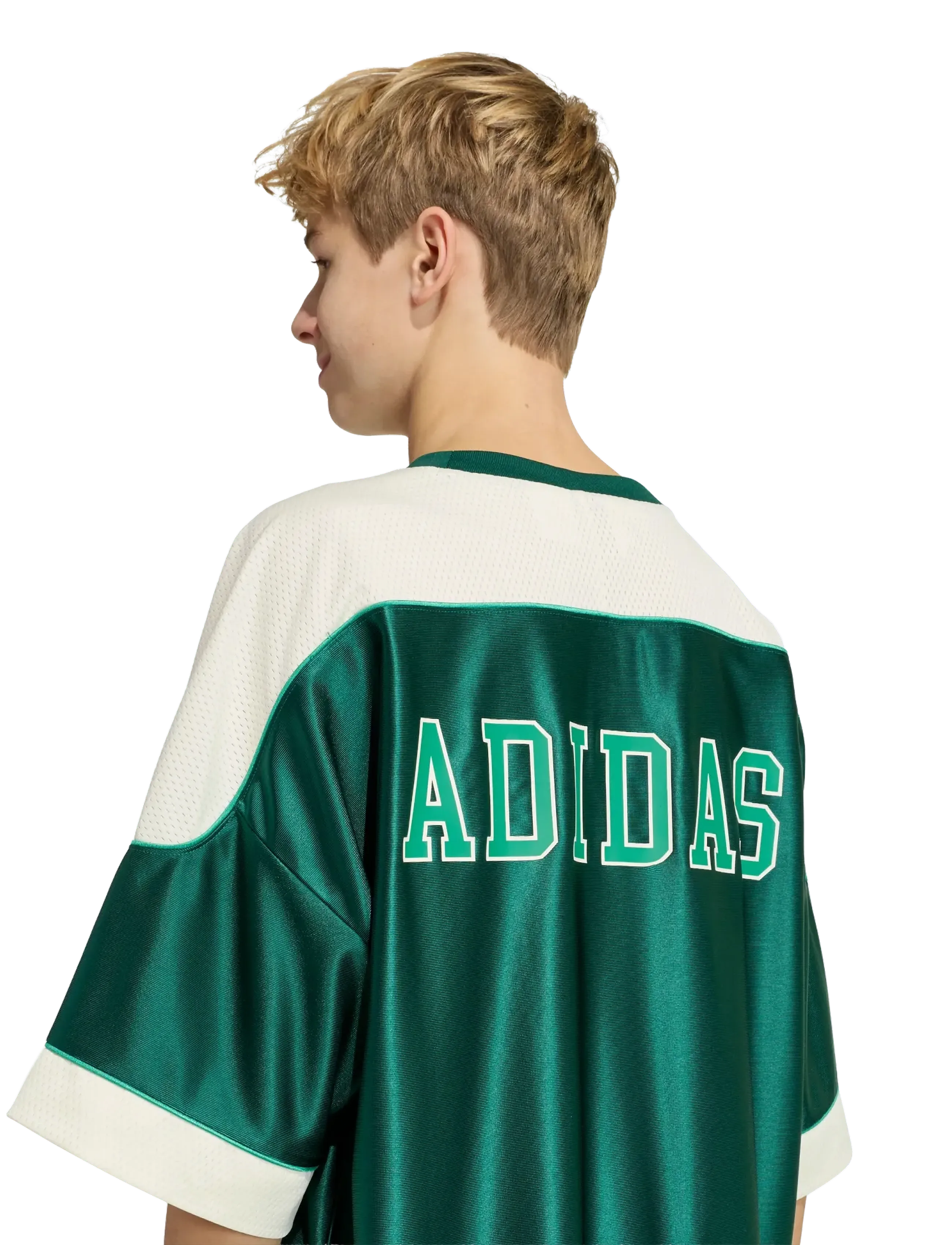 adidas Sportswear - J STD JRSY SHT - cgreen/ivory/cougrn - 5