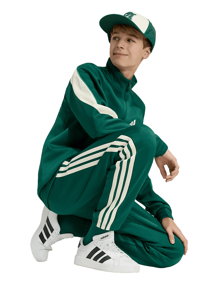 adidas Sportswear - J STD TRCK PNT - sweatpants - cgreen/ivory - 2