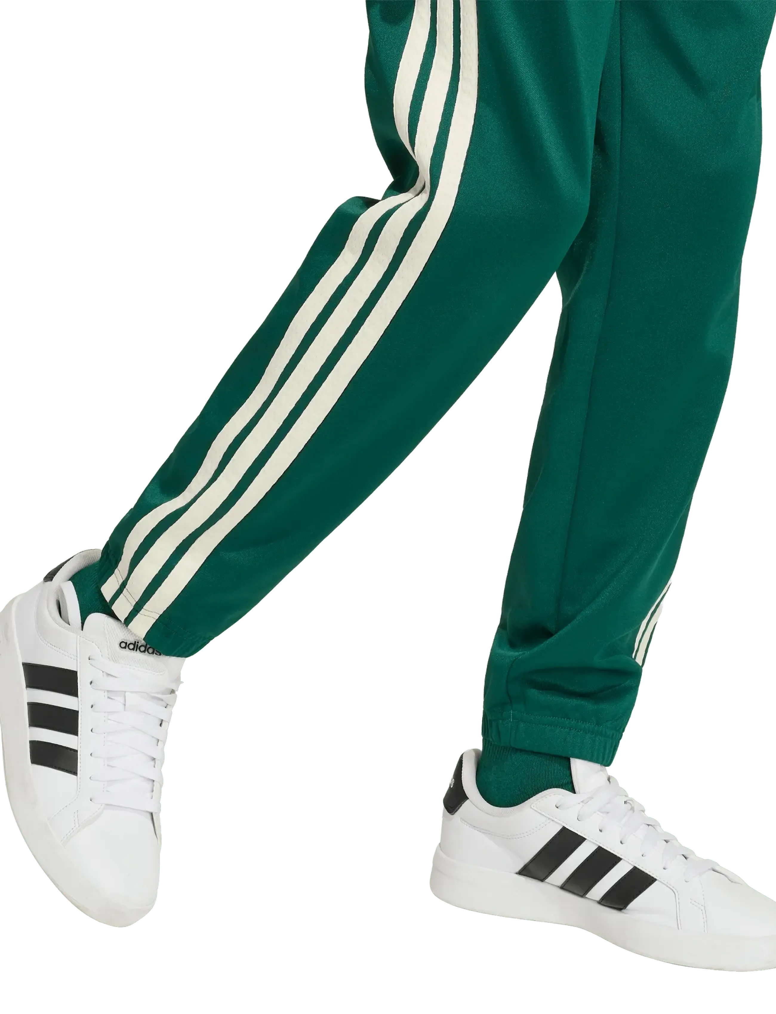 adidas Sportswear - J STD TRCK PNT - sweatpants - cgreen/ivory - 4