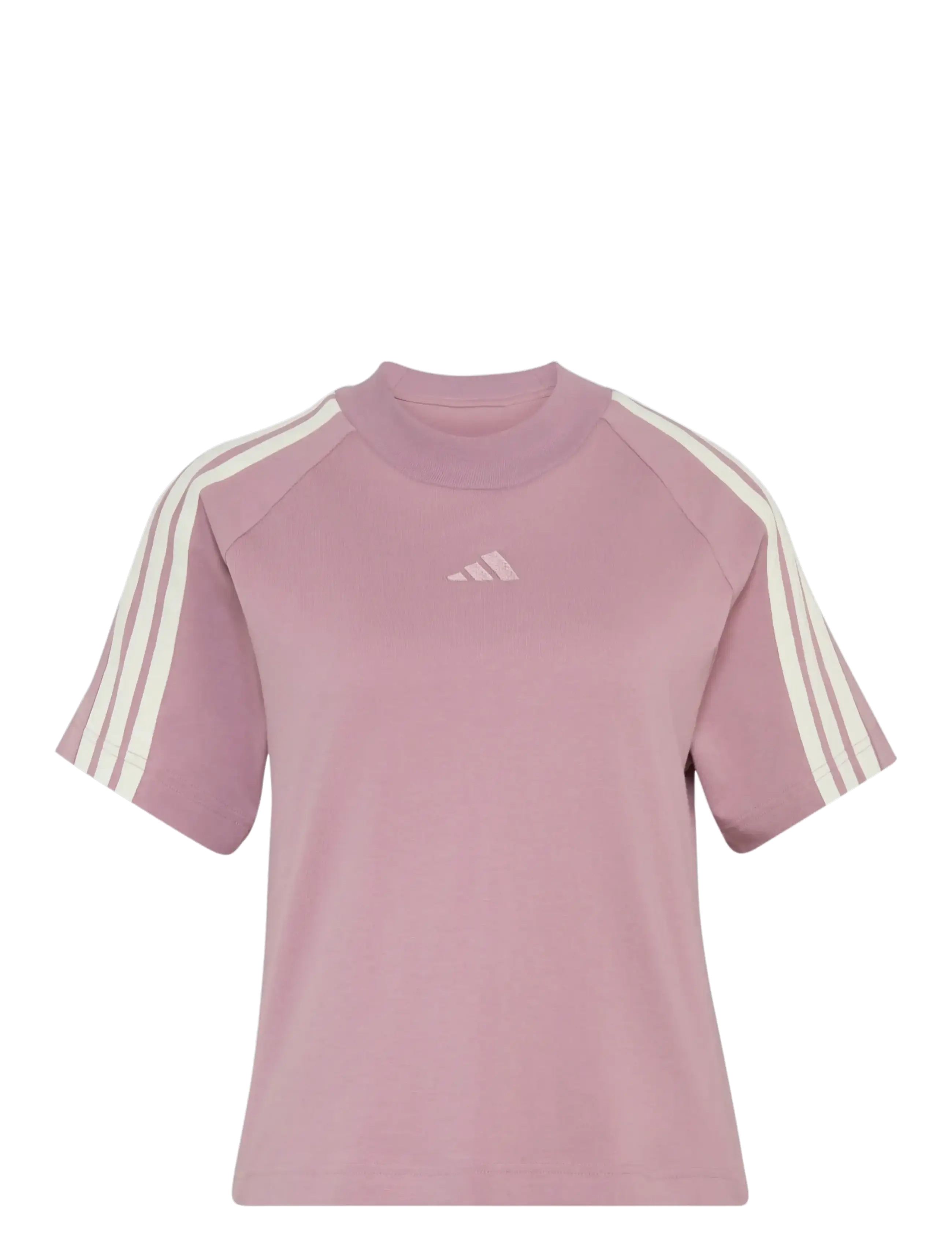adidas Sportswear W AK 3S TEE - adidas - MAGMAU/OWHITE / pink/rose