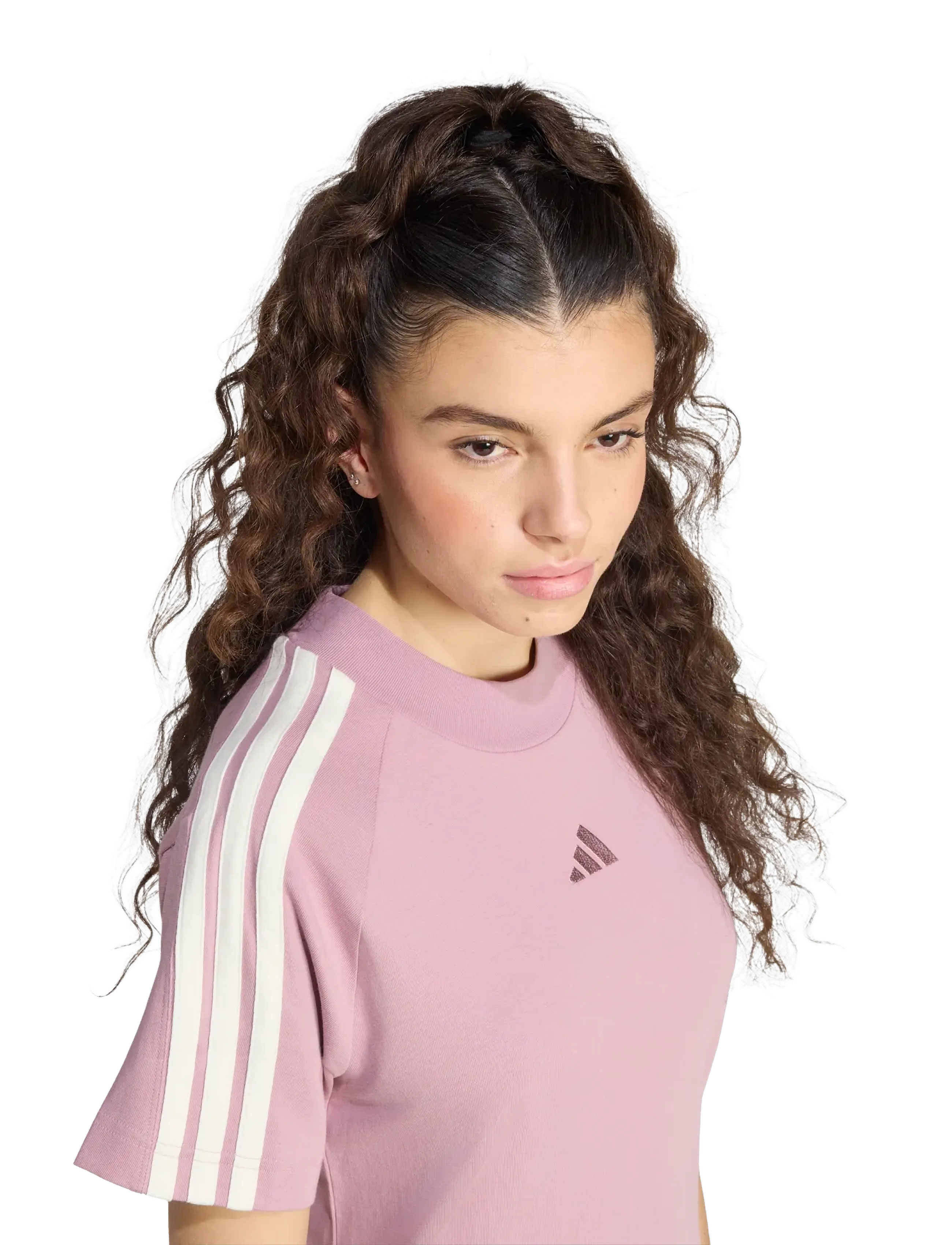 adidas Sportswear - W AK 3S TEE - t-shirts - magmau/owhite - 3