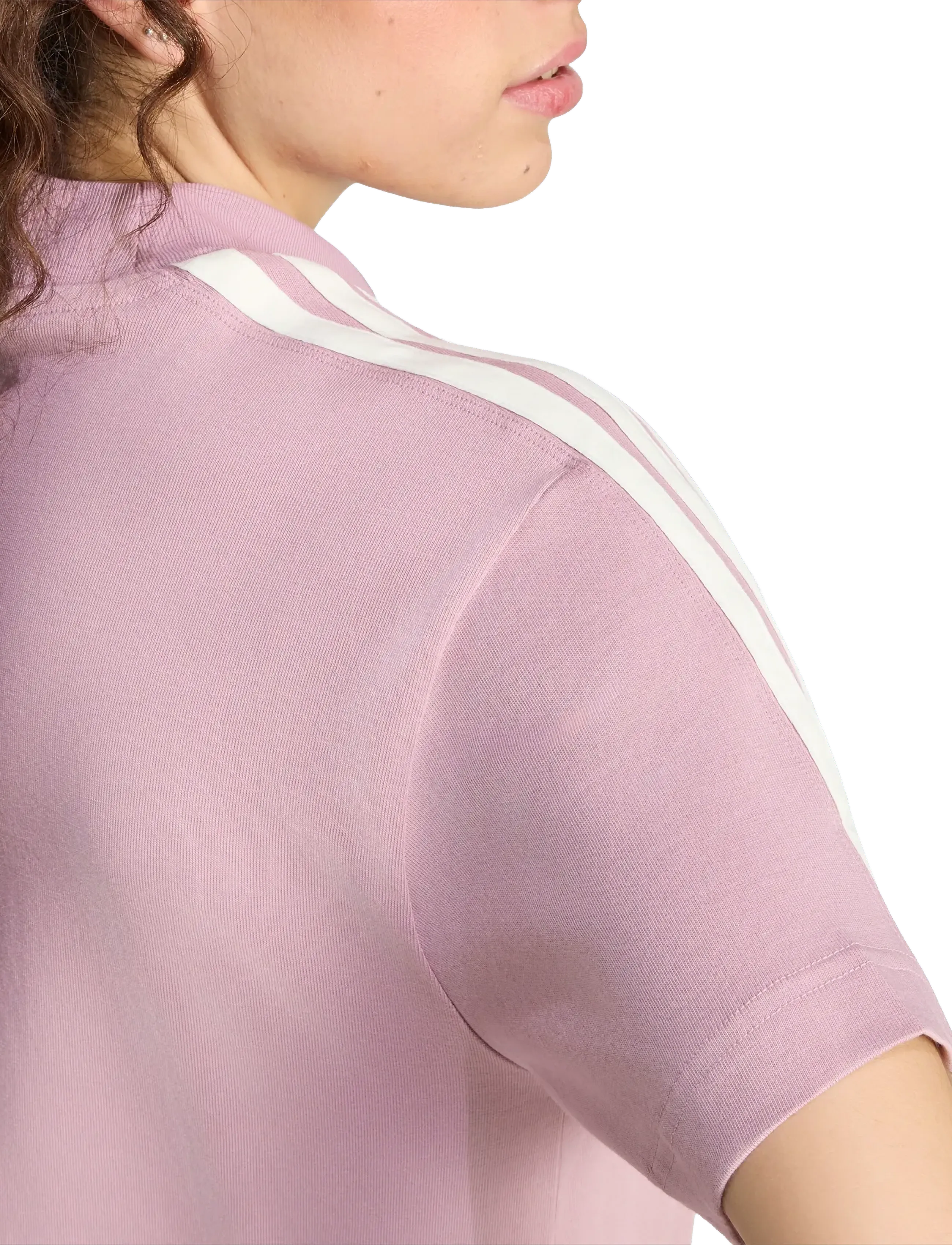 adidas Sportswear - W AK 3S TEE - t-shirts - magmau/owhite - 4