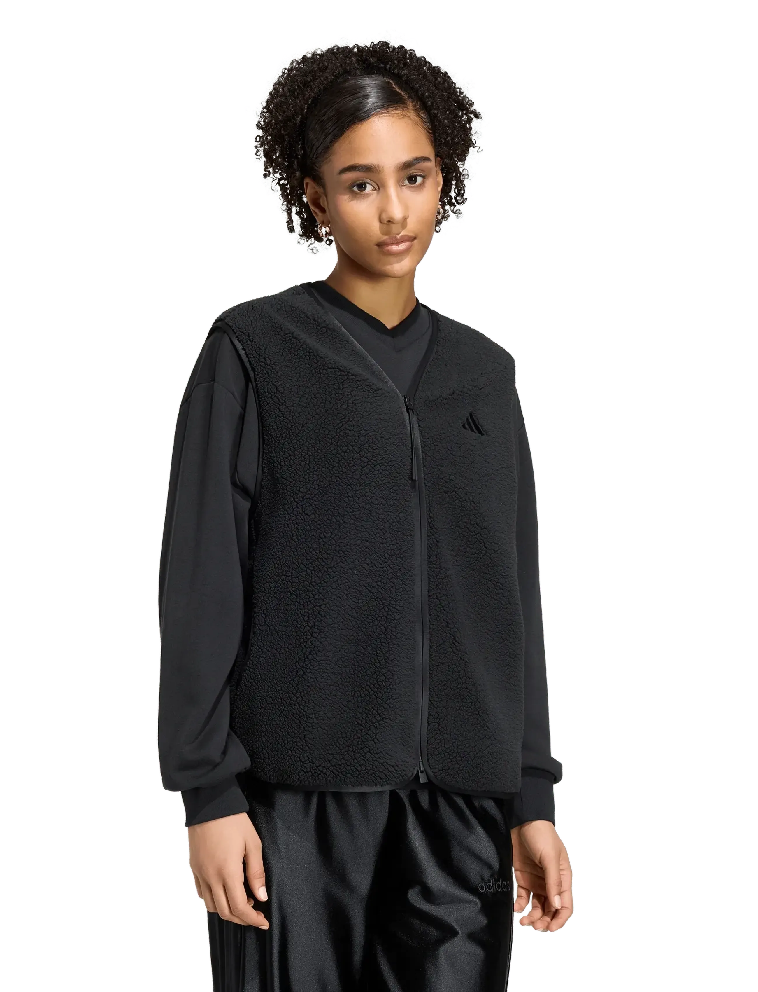 adidas Sportswear - W CT VEST - Õueriided - black - 2
