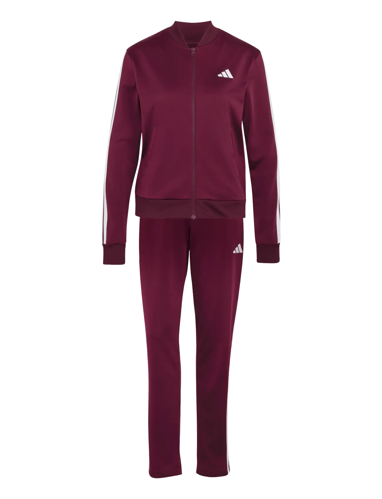 adidas Sportswear W ESS 3S TS - adidas - MAROON / burgundy